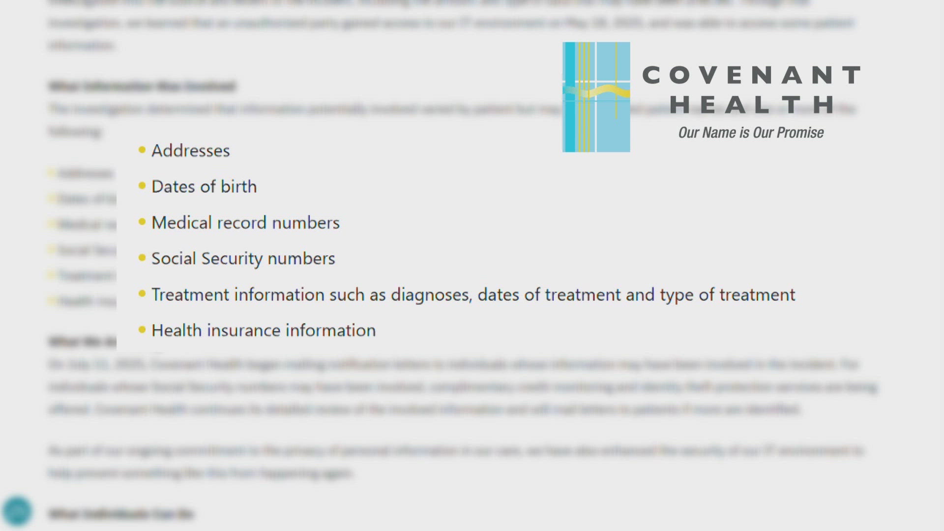 An investigation revealed that nearly 8,000 patients' information was stolen, including almost 5,000 Mainers. 
