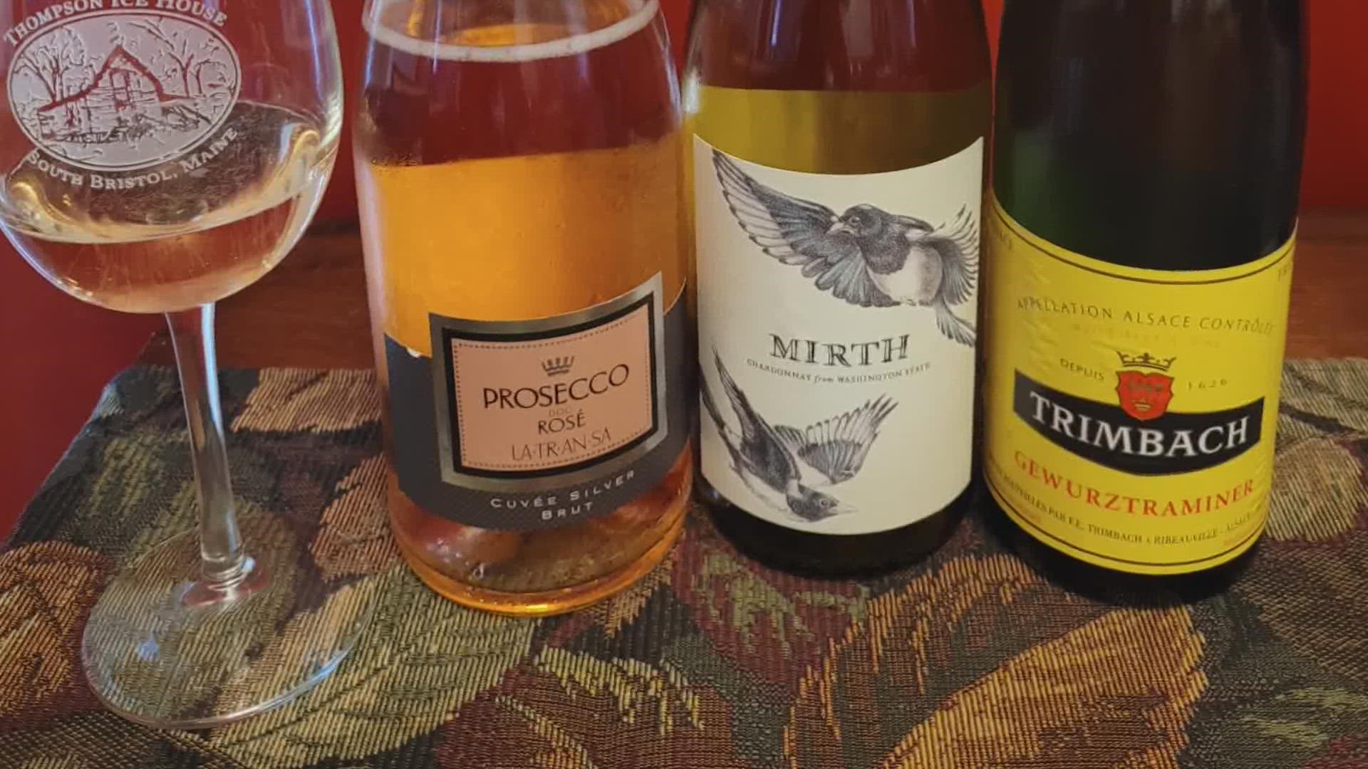 Maia Gosselin picks out her favorite wines for this time of year.