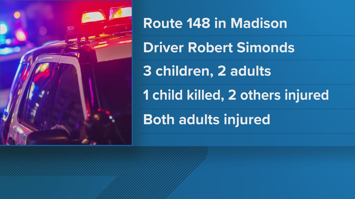 Minor dies in Madison crash