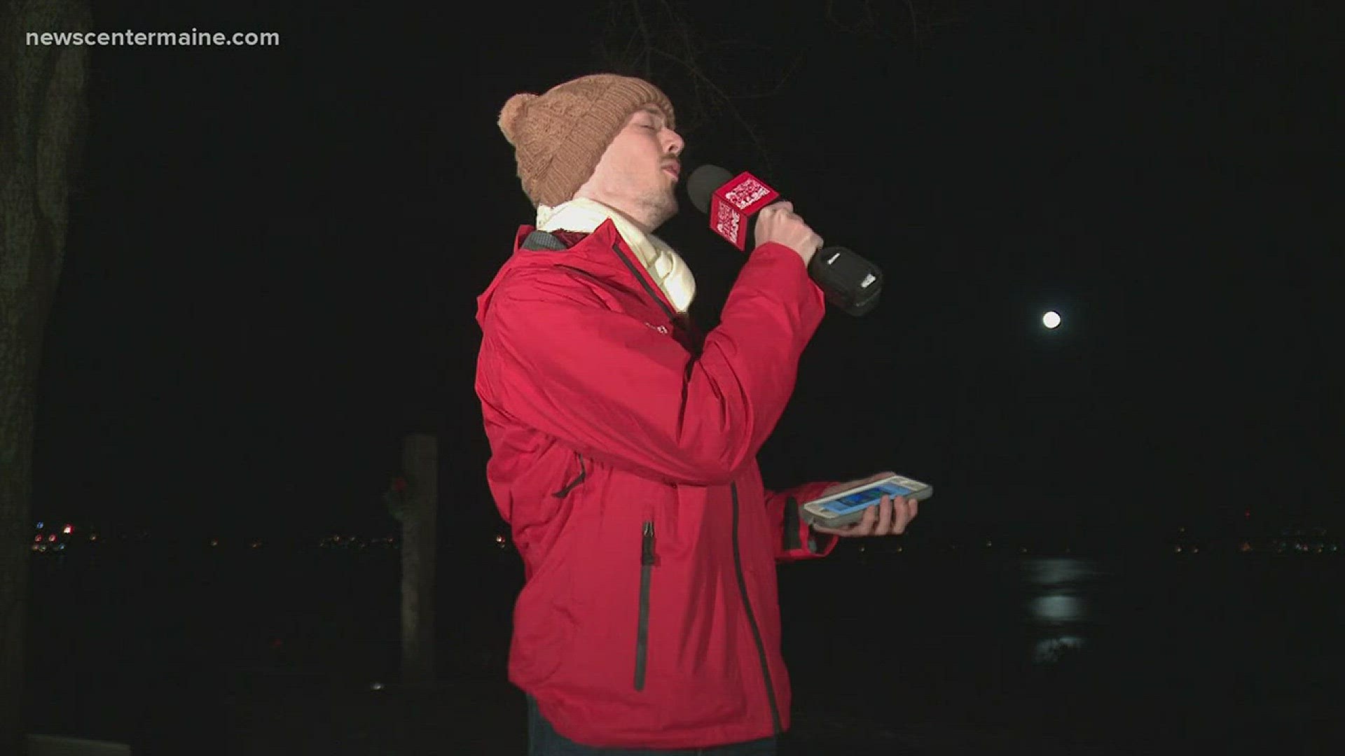 The combination of a super, blue and blood moon with a lunar eclipse stirred an animal instinct in NEWS CENTER Maine's Cory Froomkin that erupted into a howl during his live update on the MORNING REPORT