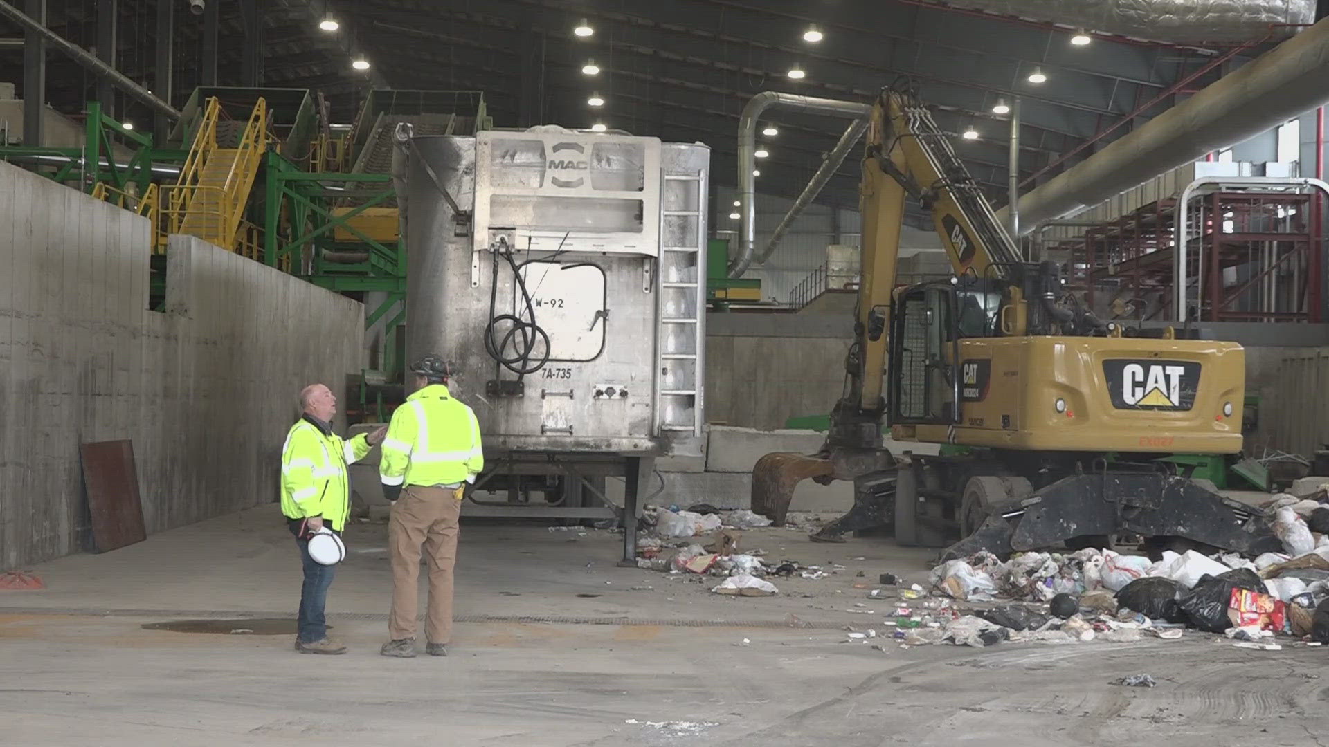 The facility is making strides toward reopening as a waste-processing and recycling plant. 