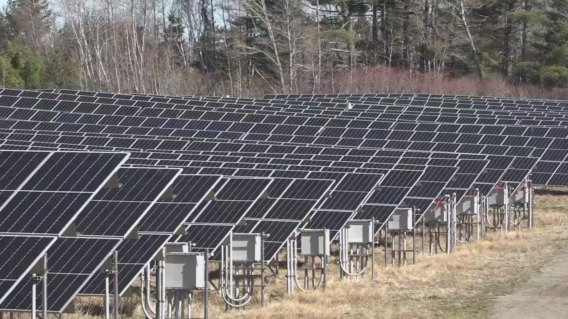 Maine spends $4 billion a year on importing fossil fuels.