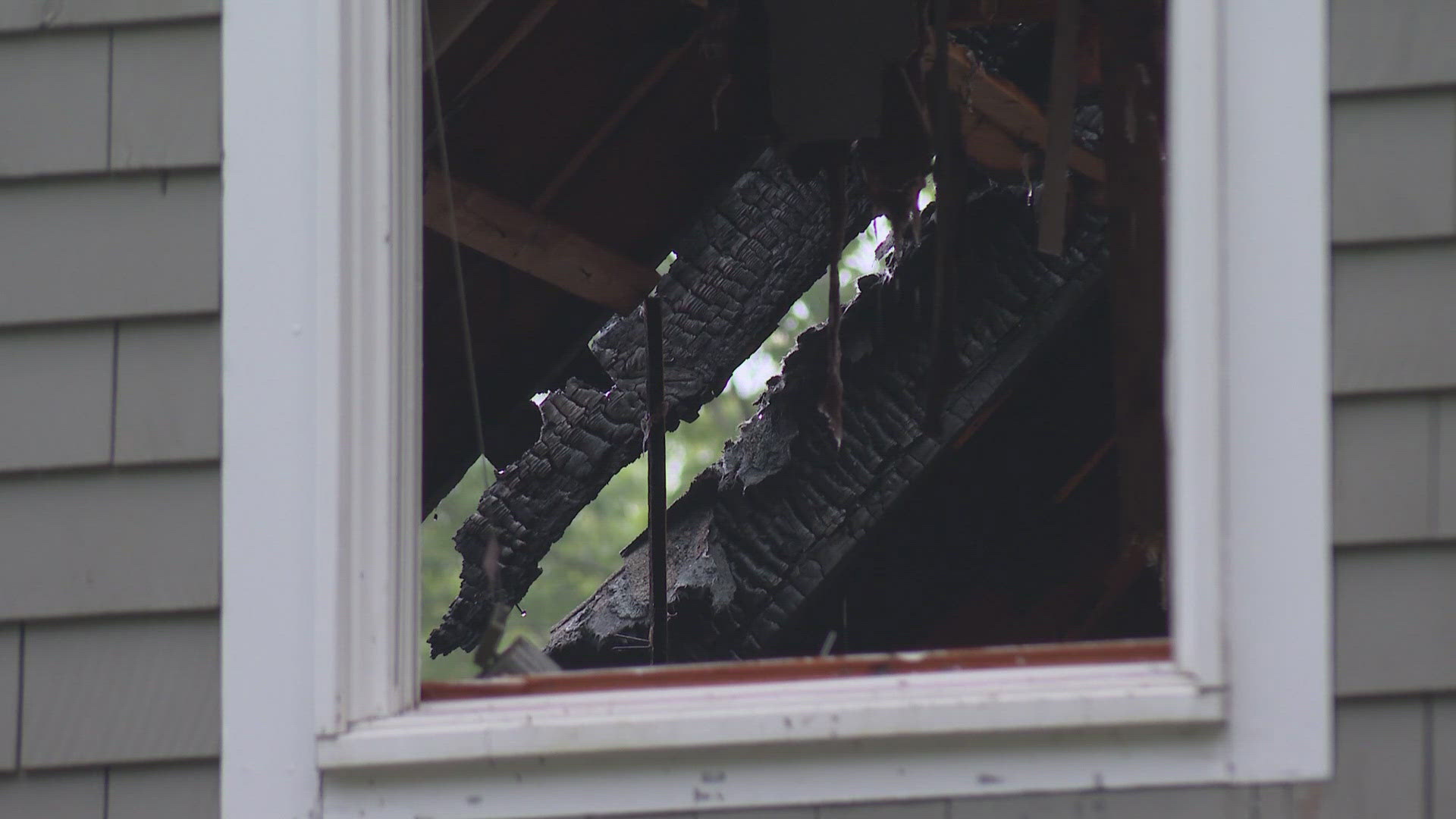Yarmouth's fire chief told NEWS CENTER Maine the home's garage was destroyed in the fire. No injuries were reported.