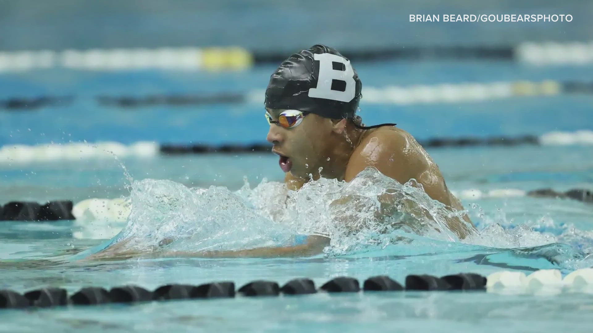 Swimmer Alex Grand'Pierre will represent Team Haiti.