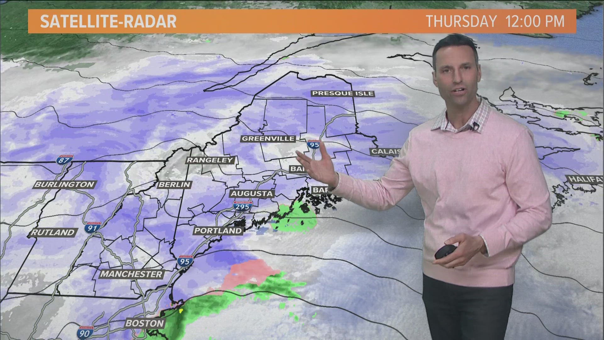 The powerful storm system has peaked, but it will take days for it to fully move out of Maine.