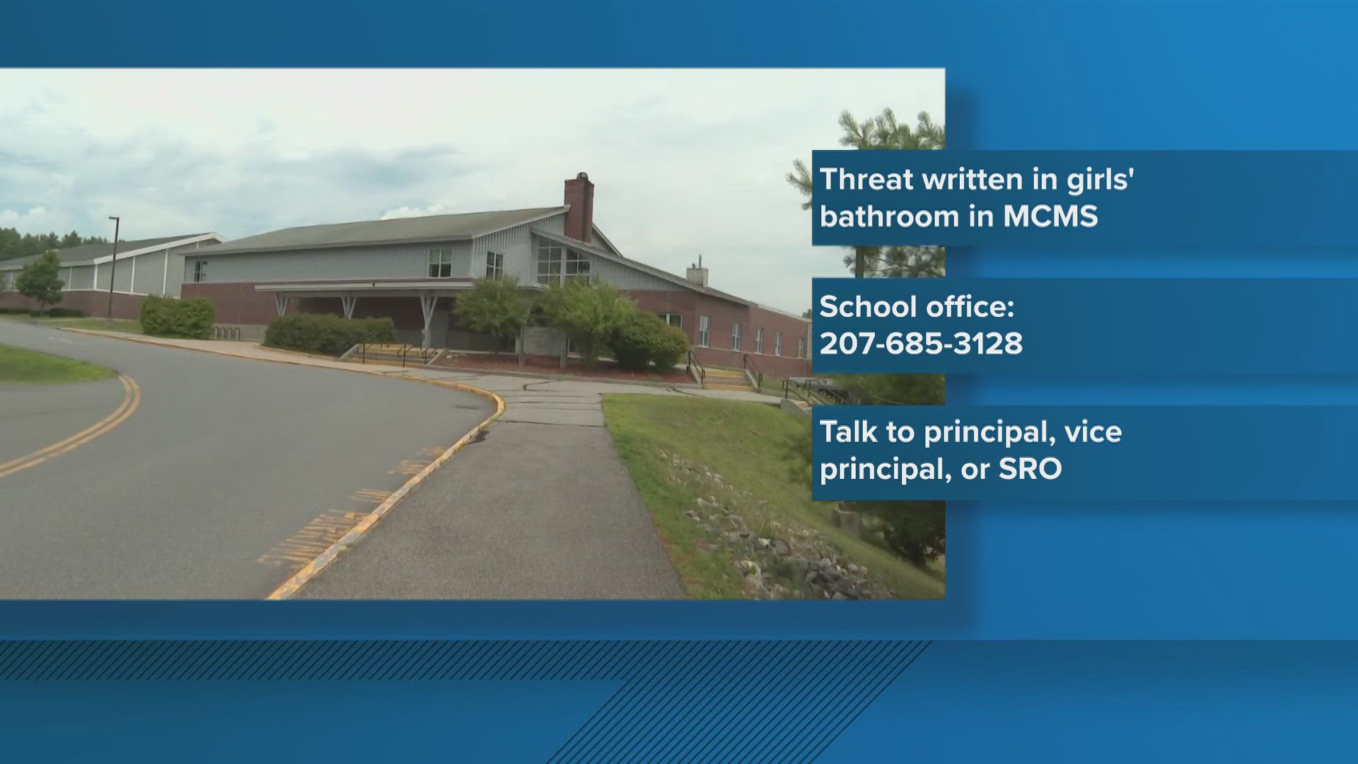 Maranacook schools reopened Friday after closing Thursday due to written threat.