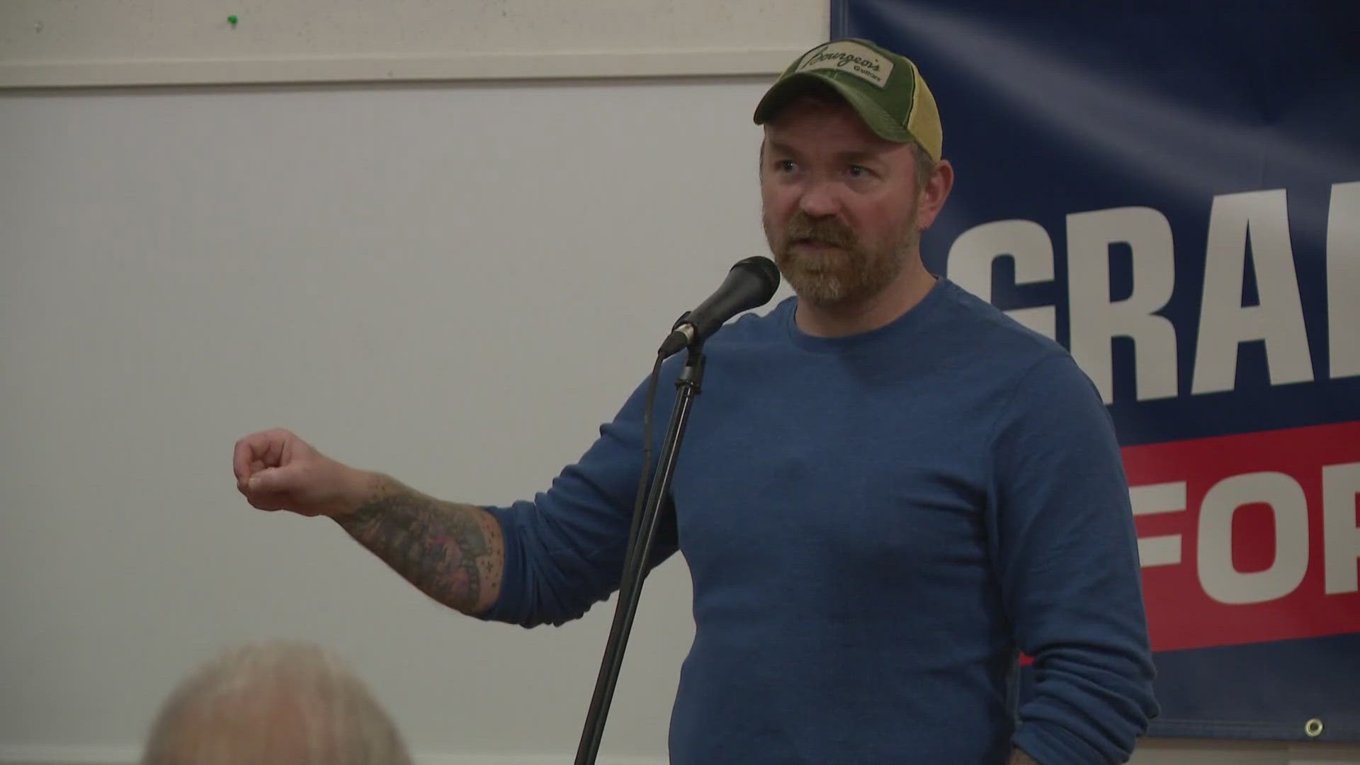 Graham Planter is campaigning in southern Maine | newscentermaine.com