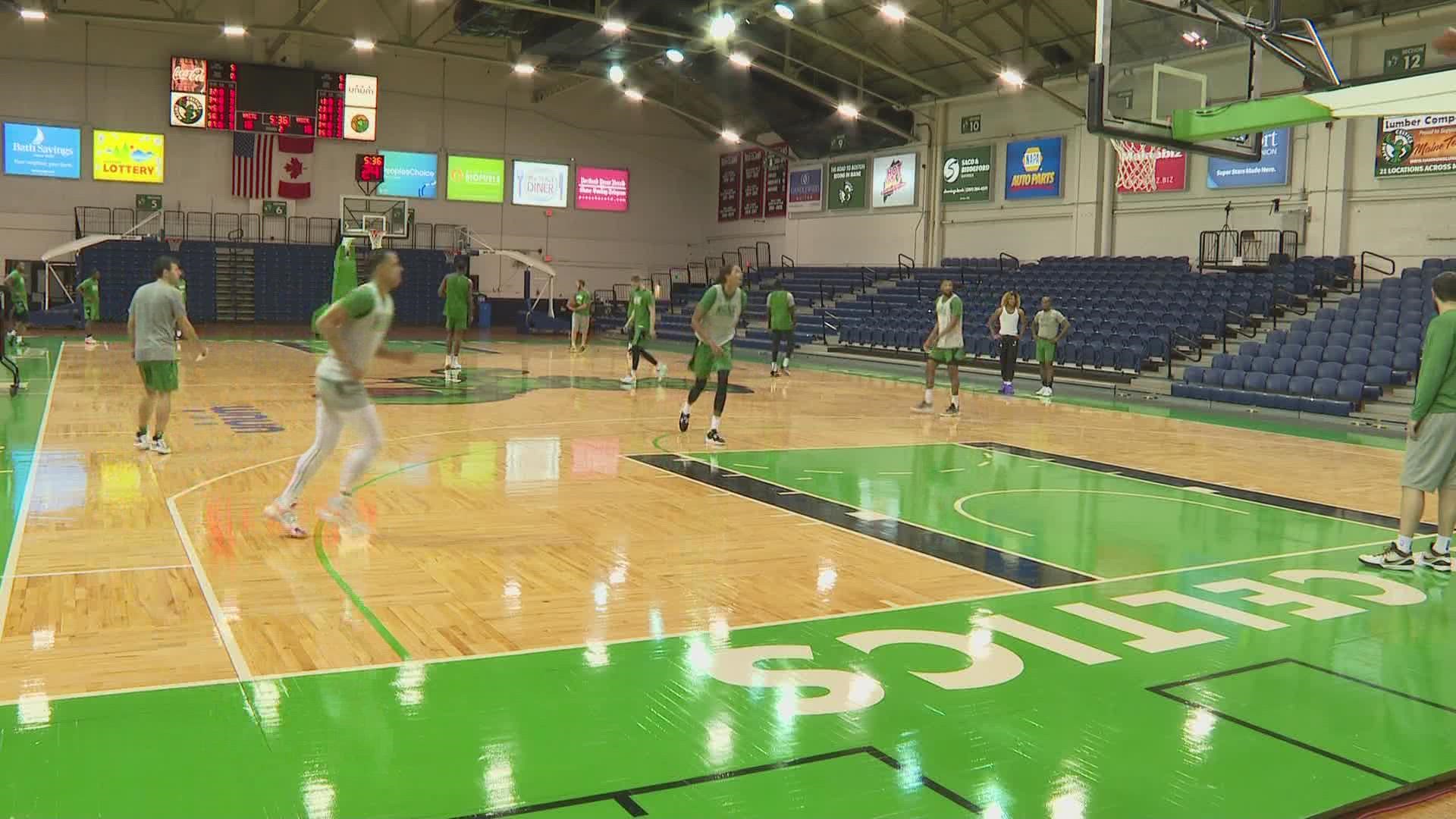 Training camp for Boston's G-League affiliate began this week in Portland. A new coach and new players are ready for the same old Maine fans.