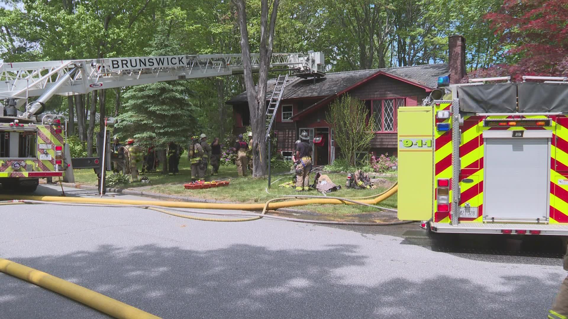 The house has been deemed unlivable because of smoke, heat, and fire damage, fire officials said.