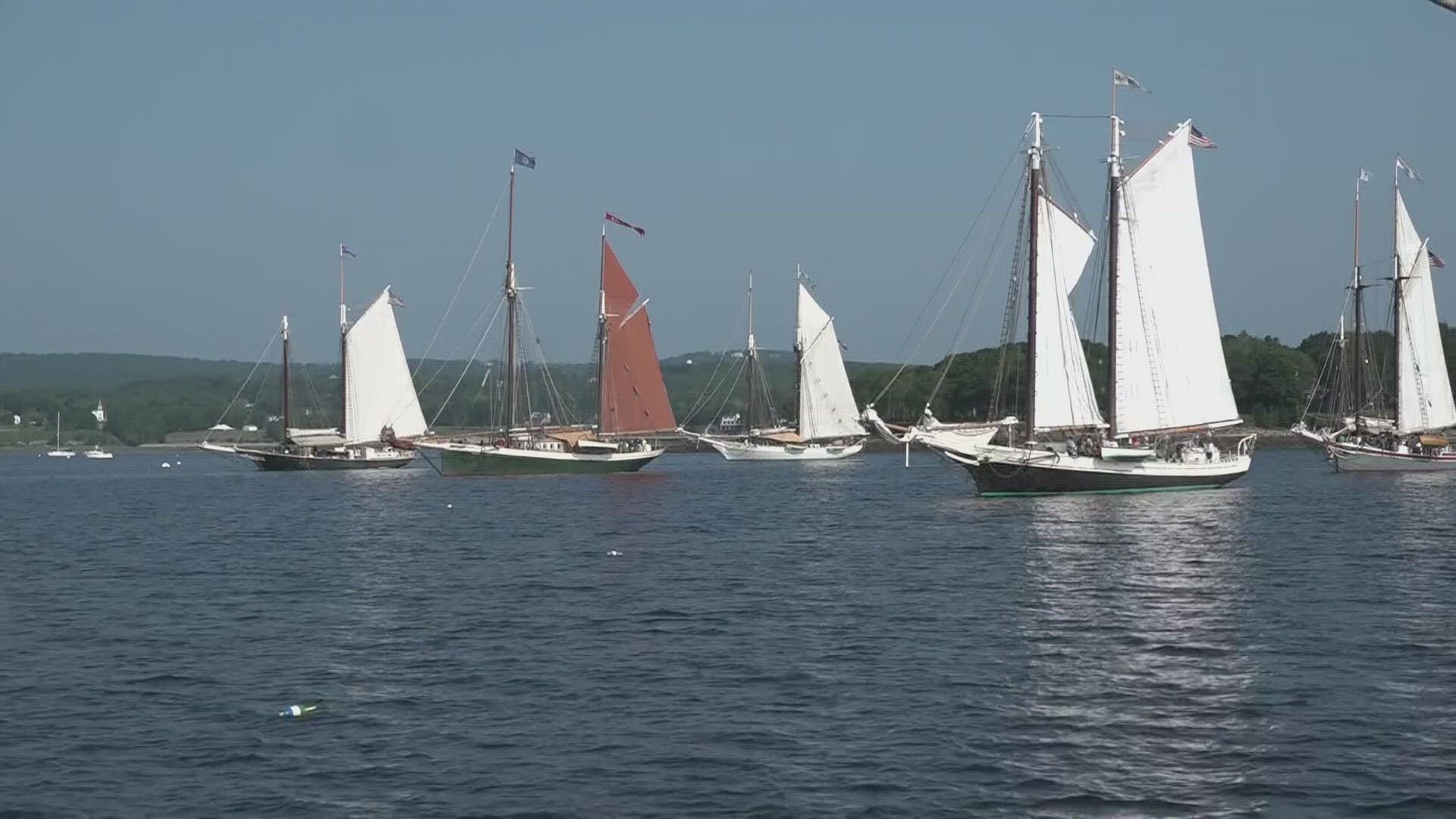 Hundreds headed to Rockland to embrace Maine's maritime tradition.