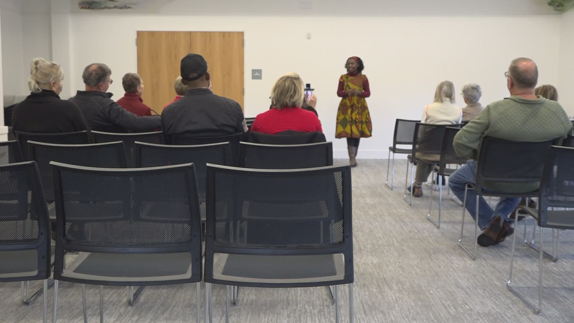 An effort that started in Maine to help students and women in rural areas of the underdeveloped country of Zambia got an award from the Library of Congress.