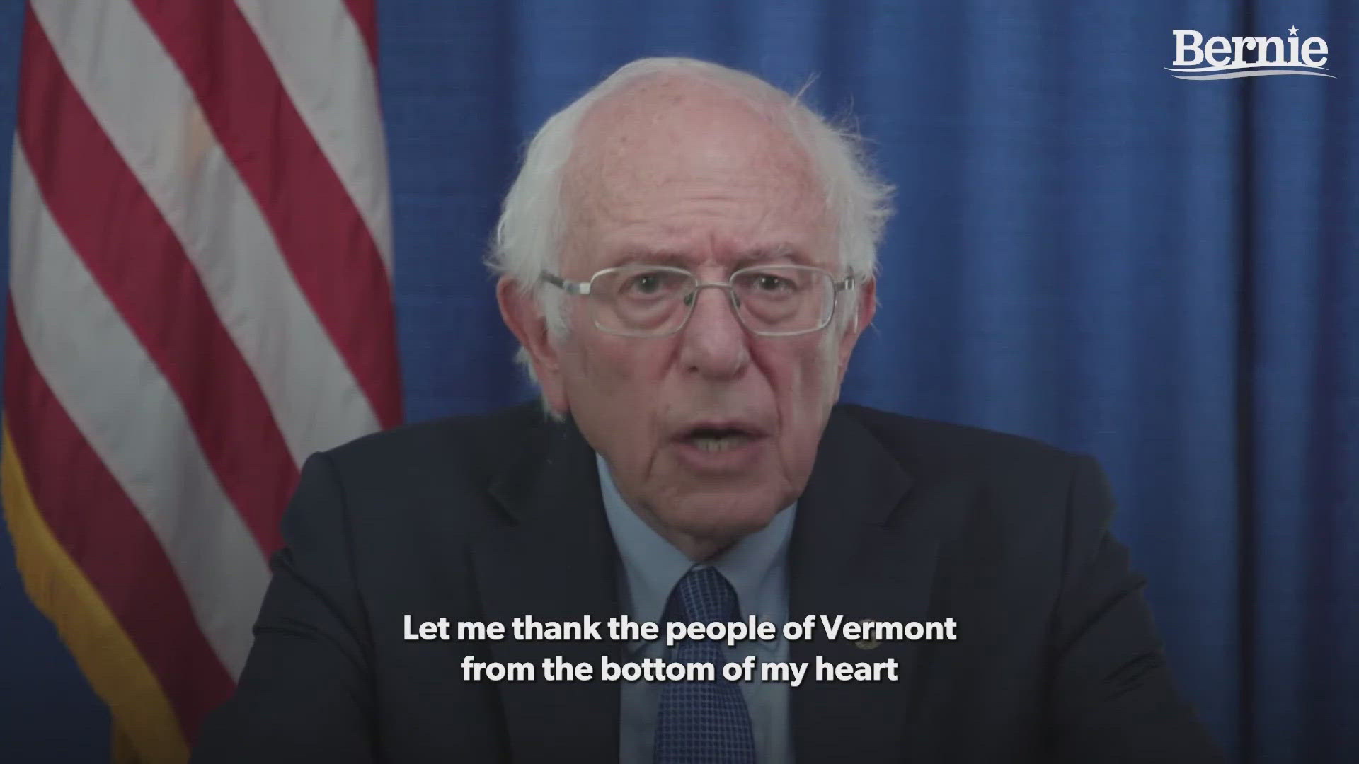 The independent senator from Vermont is 82 years old and ended retirement rumors with the video announcement.