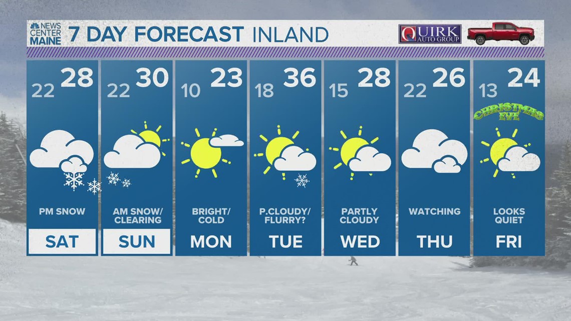 NEWS CENTER Maine Weather Video Forecast | newscentermaine.com