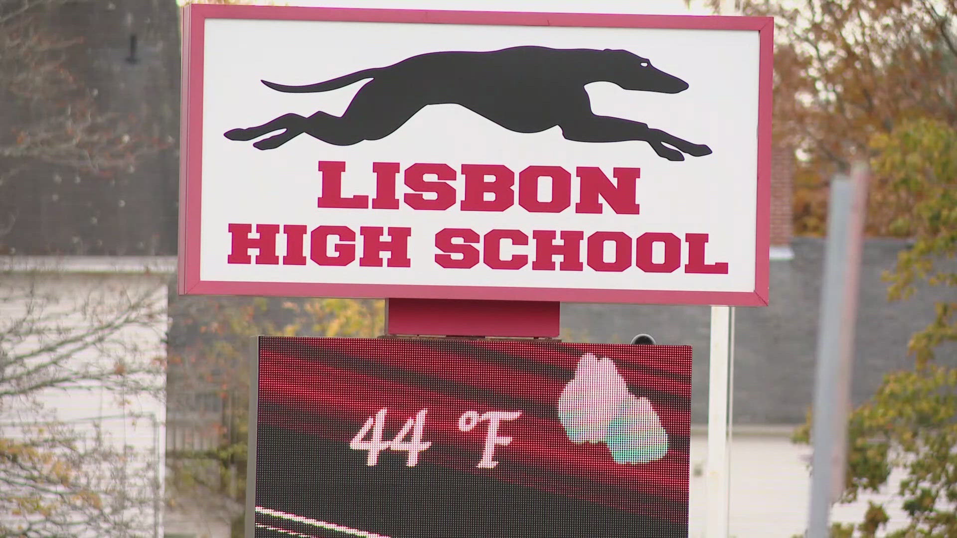 The Lisbon Police Department started its investigation in October and submitted a report to the district attorney's office for review.