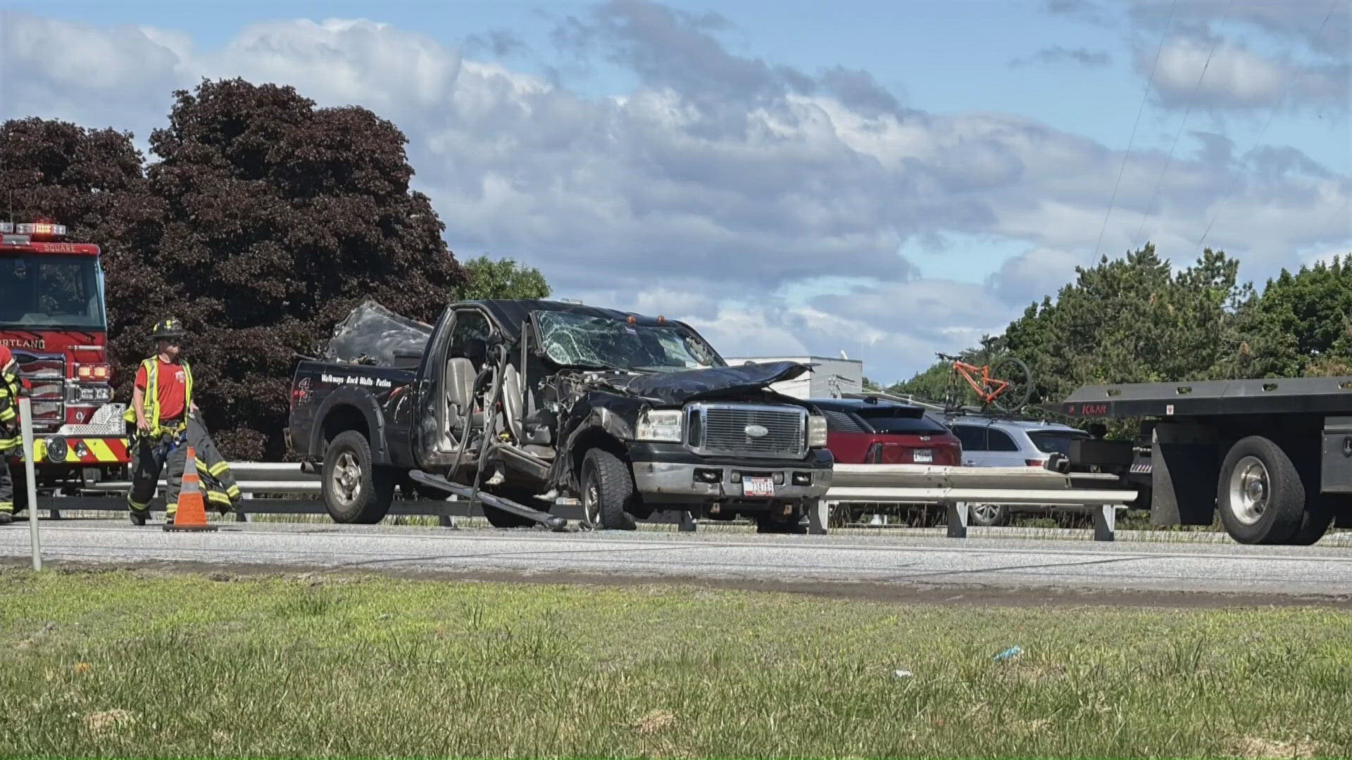One person seriously injured in I-295 crash in Portland Friday ...