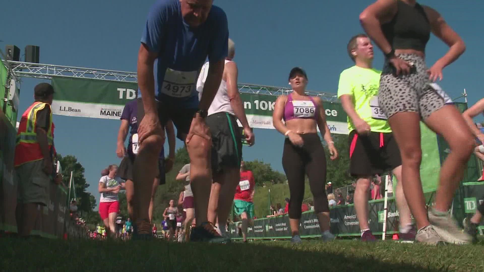 The TD Beach to Beacon 10K road race happened in-person on Saturday, August 6 for the first time since 2019.