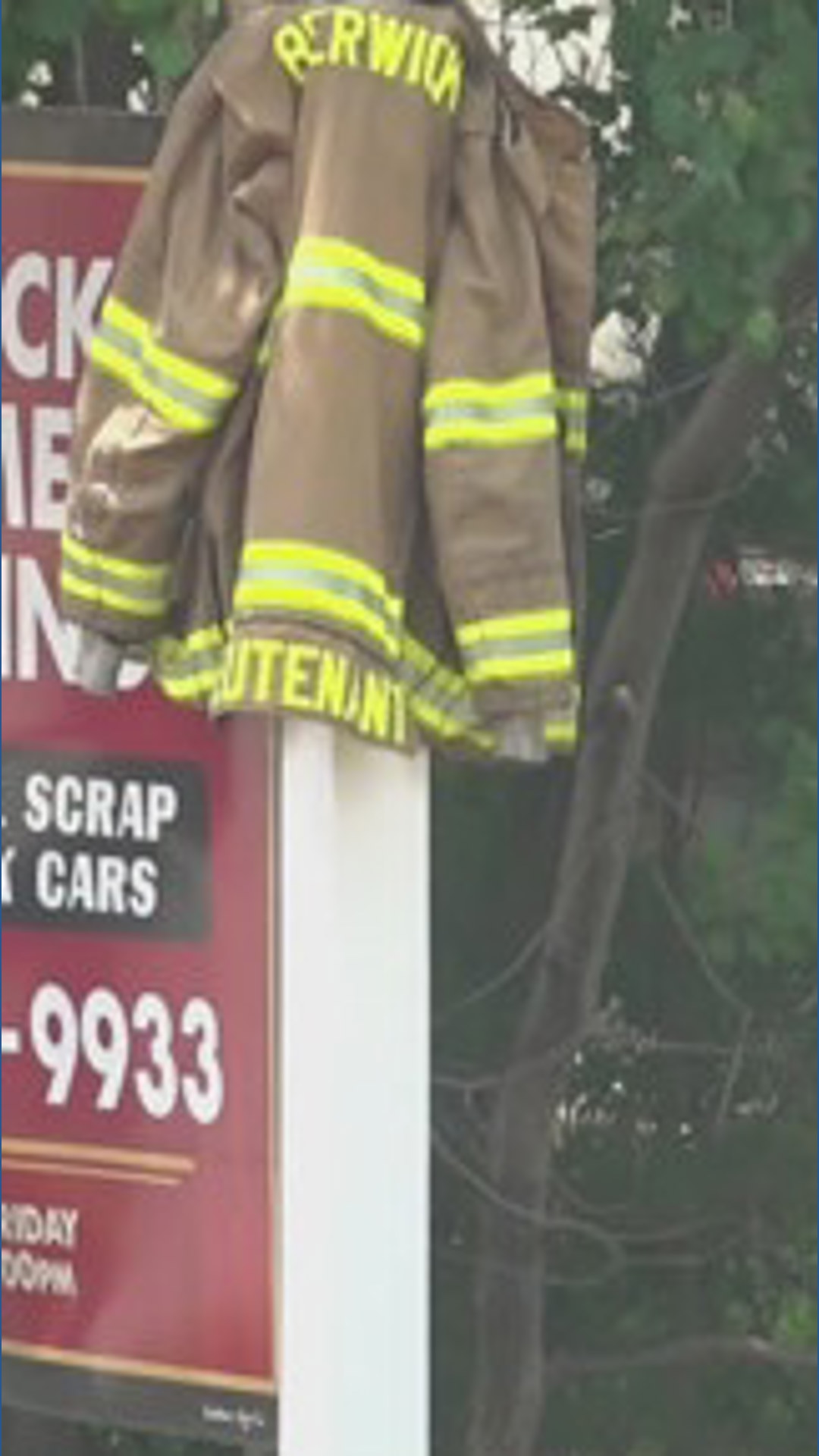 Scrap metal fire in Berwick closes road | newscentermaine.com