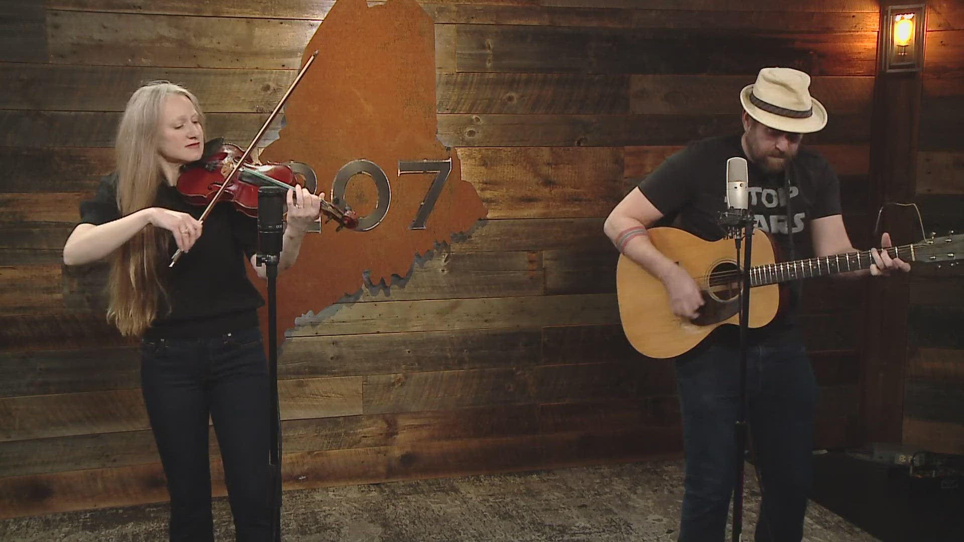 When they aren't performing with The World Famous Grassholes, a Maine bluegrass band, Heather Kahill and Sam Pfeifle play as a duo aptly known as Heather + Sam.