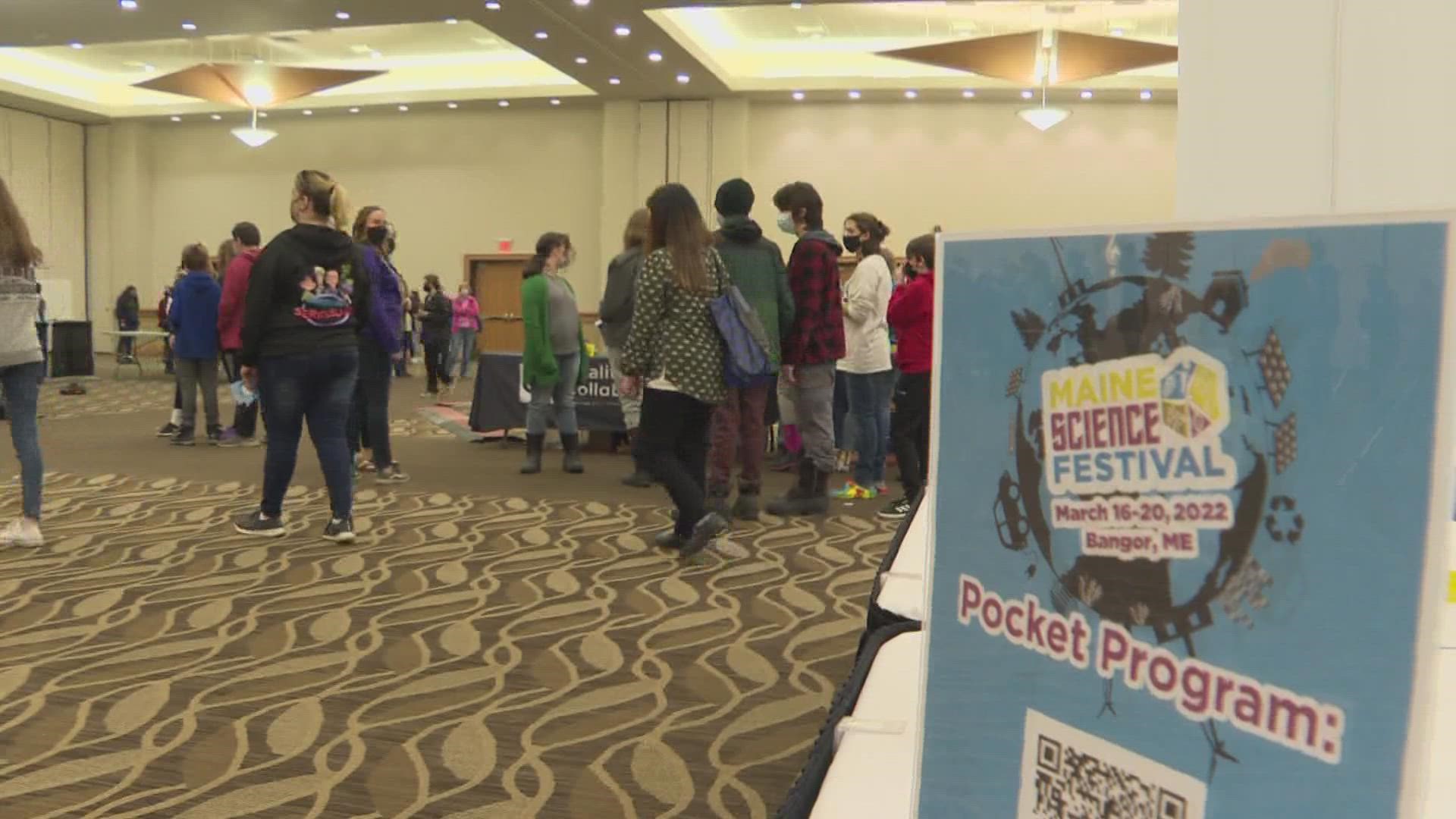 The Maine Science Festival is in full swing