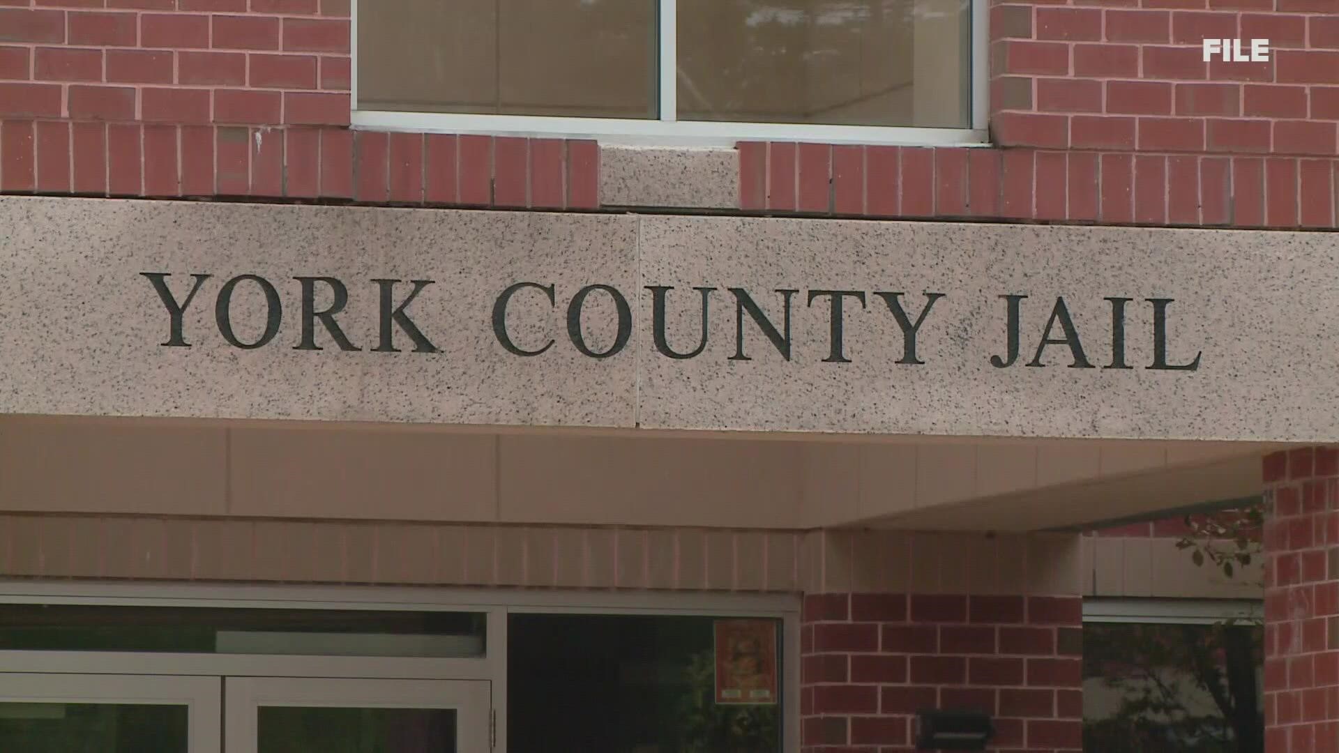 The York County Jail is discontinuing visits for a few weeks to free up staff.