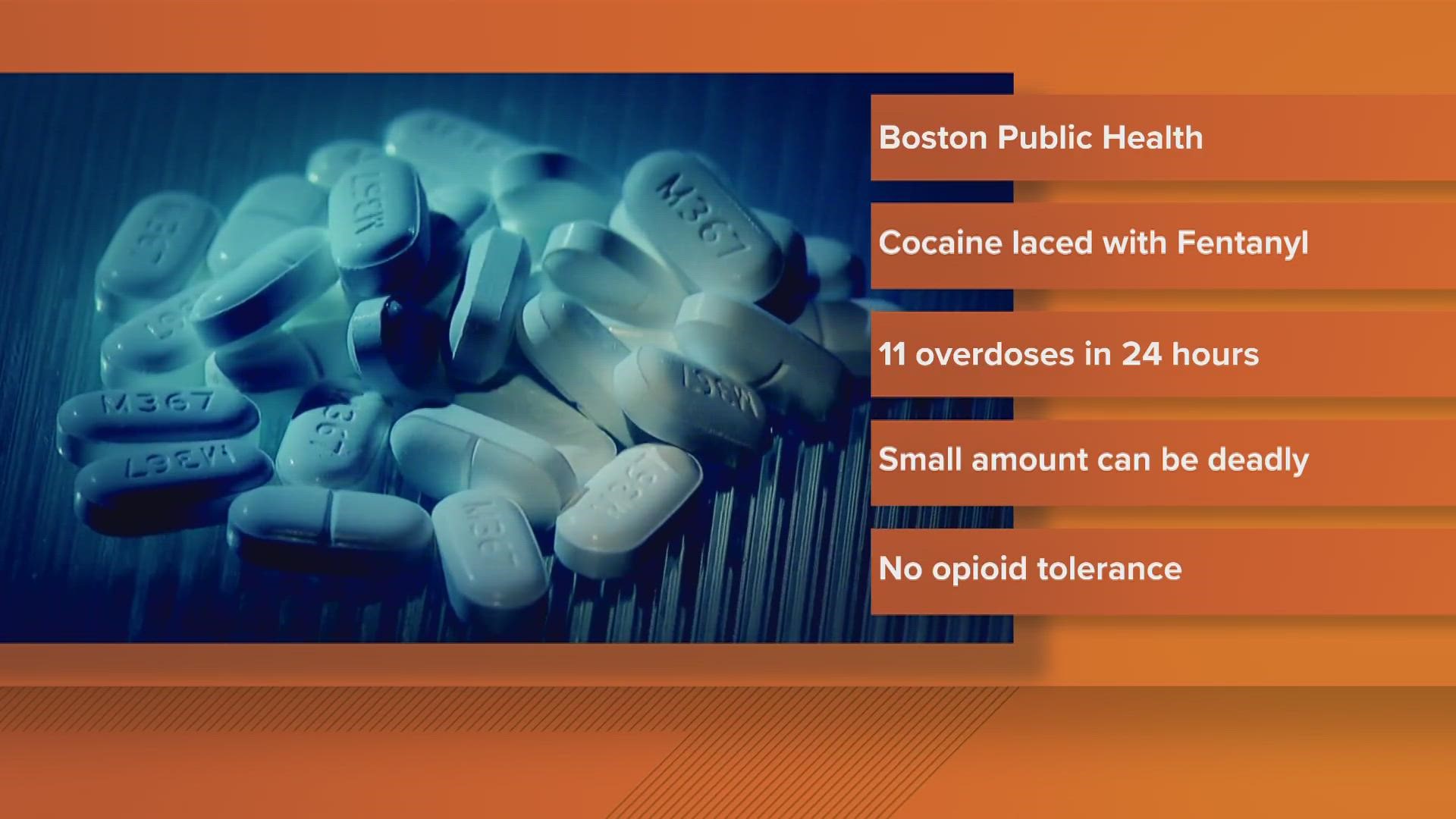 The Boston Public Health Commission said it's hearing about a concerning increase of opioid-related overdoses in people who thought they were using cocaine.