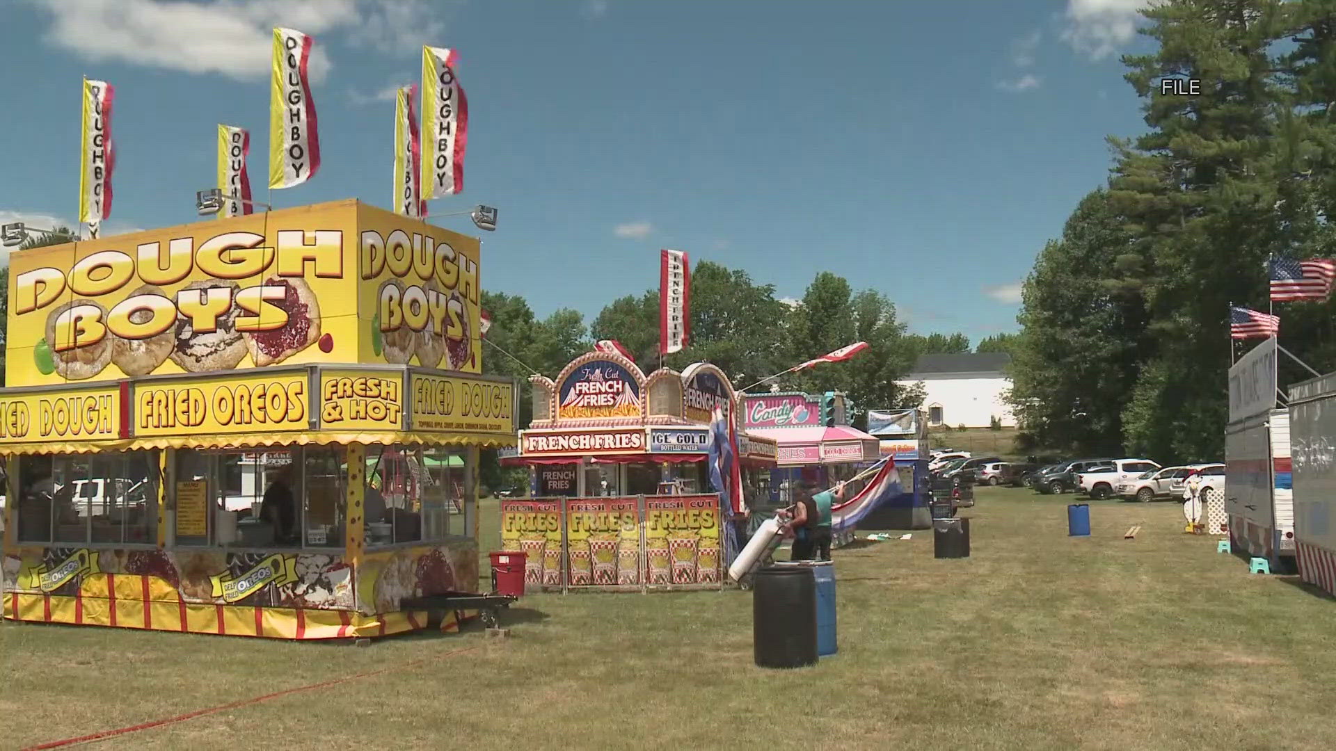 Maine's fairs run from June to October. The Maine Association of Agricultural Fairs lists 25 fairs on its schedule.
