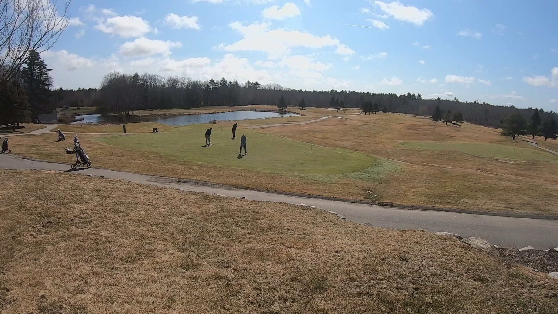 It's only mid-March, but a few golf courses in Maine are already open. Hospitality businesses are optimistic for a successful tourism season after a rough winter.