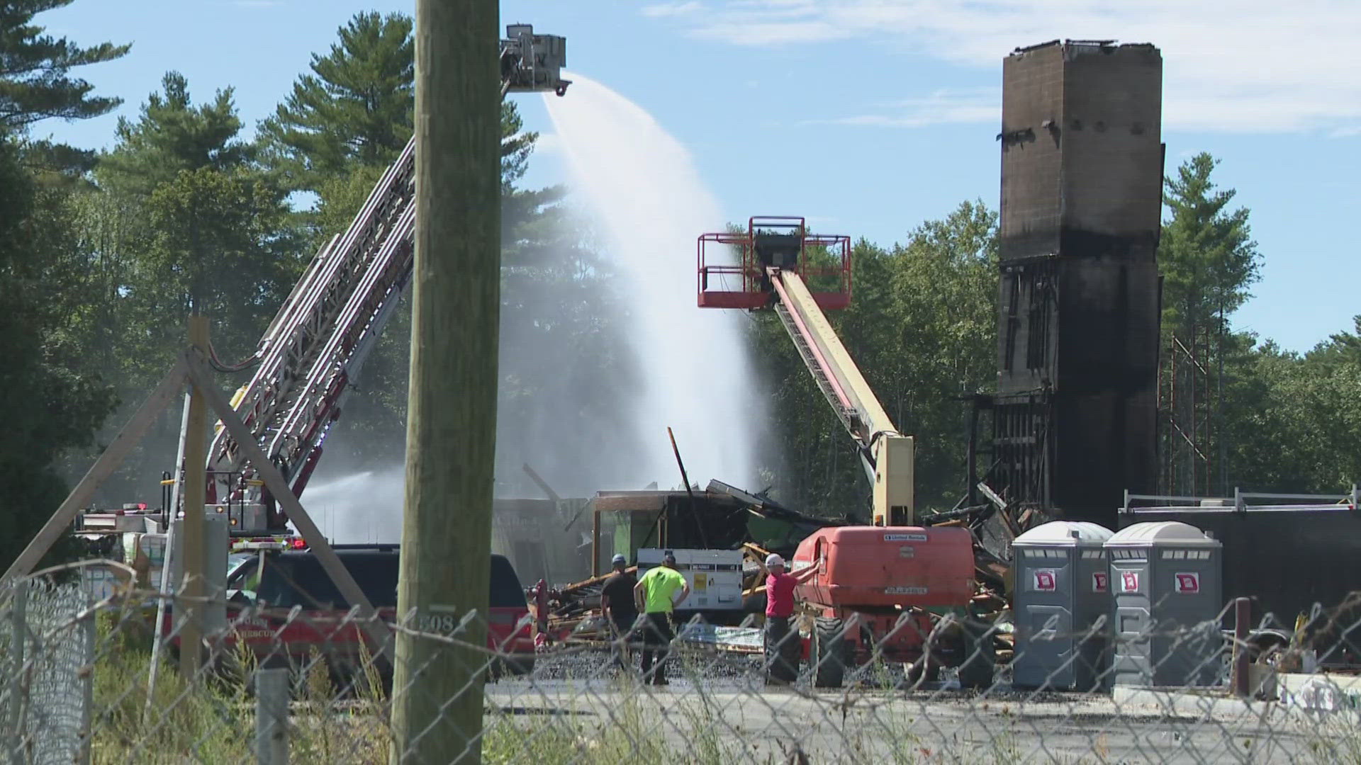 Auburn community members and city leaders are stunned to see half of the development project, estimated to cost more than $15 million, destroyed in a massive fire.