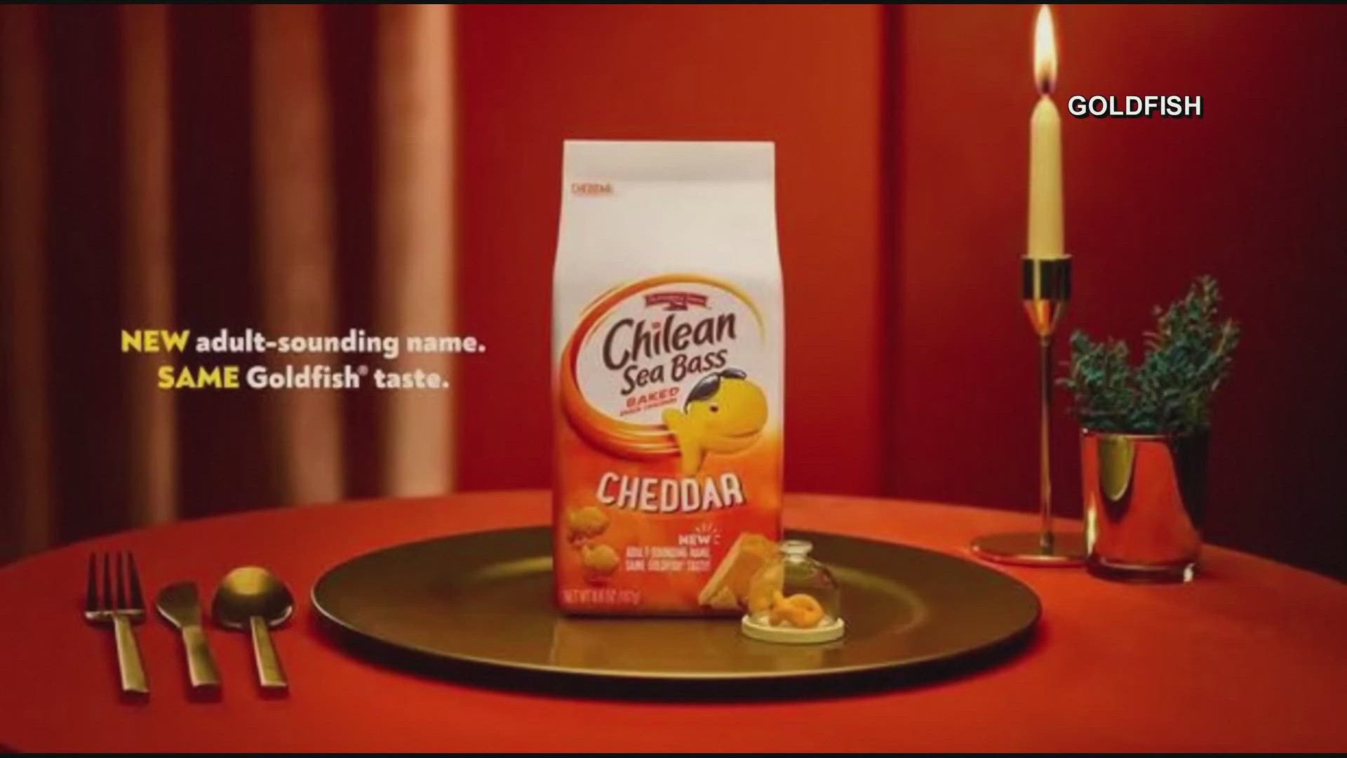 For a short time, the snack will be called "Chilean Sea Bass." The company said they picked the "much more adult" name to try and bring in adult customers. 