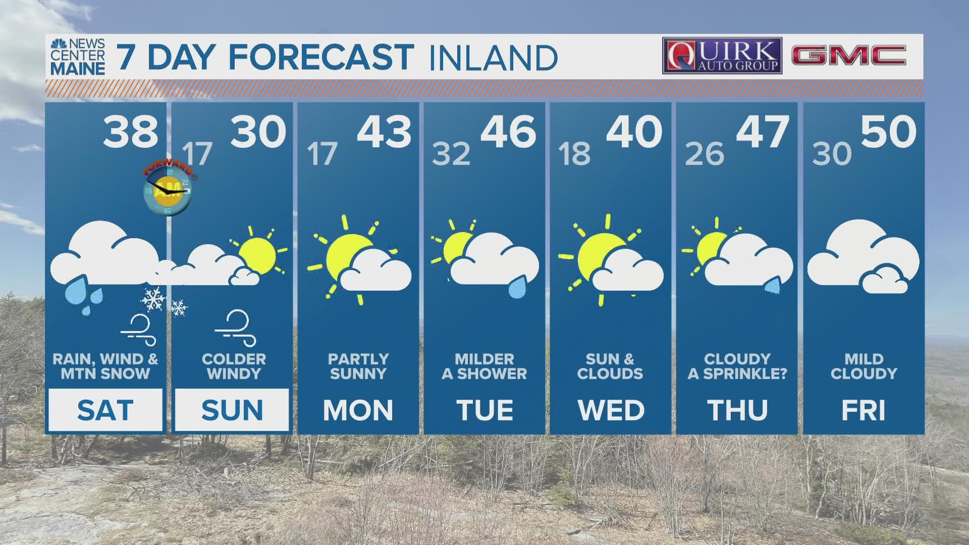 NEWS CENTER Maine Weather Video Forecast 03.12.22 Updated 6:30am