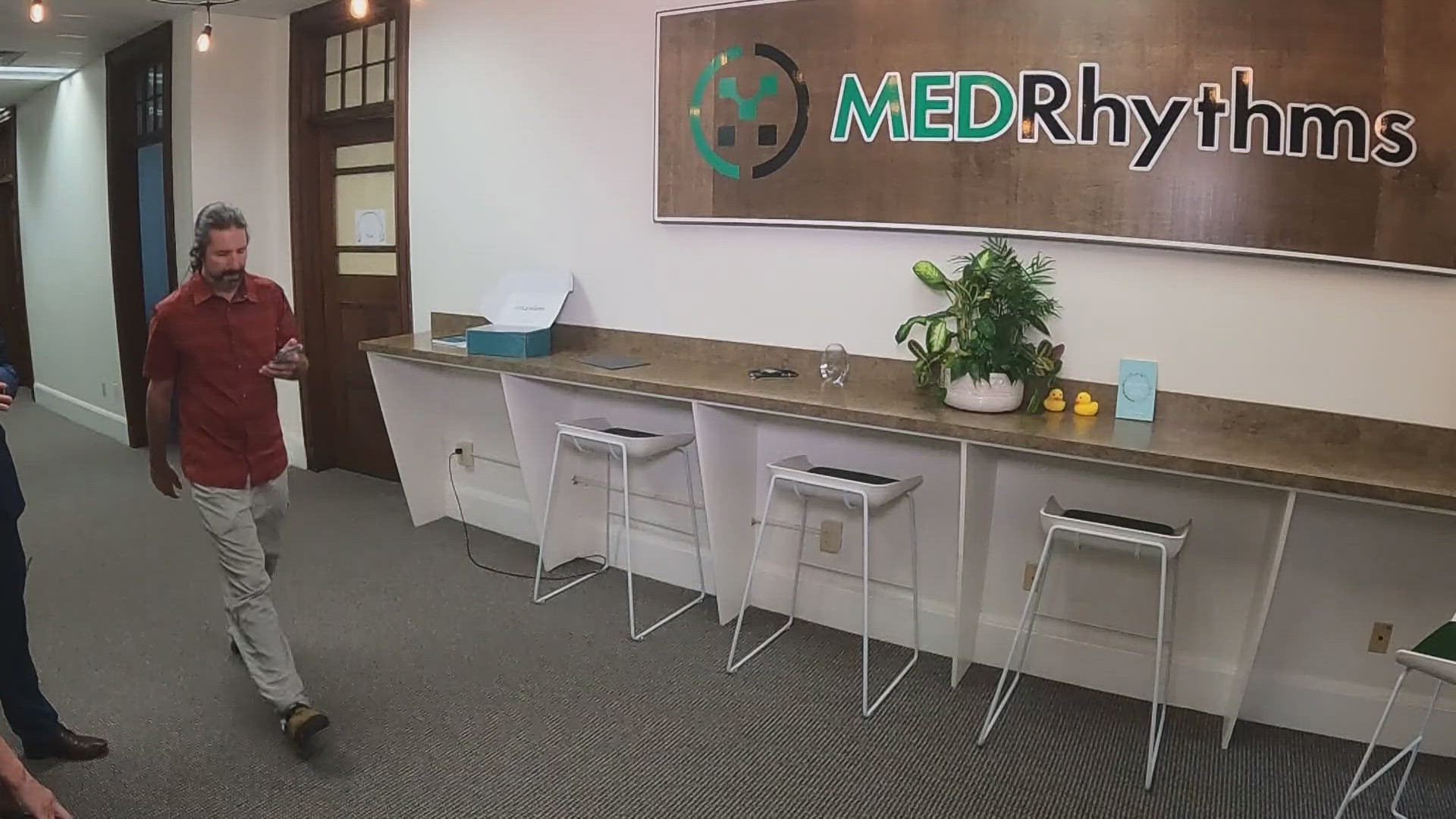 MedRhythms, based in Portland, created a system that uses sensors, software, and recorded music to create a digital therapy, now FDA-approved, called "InTandem."