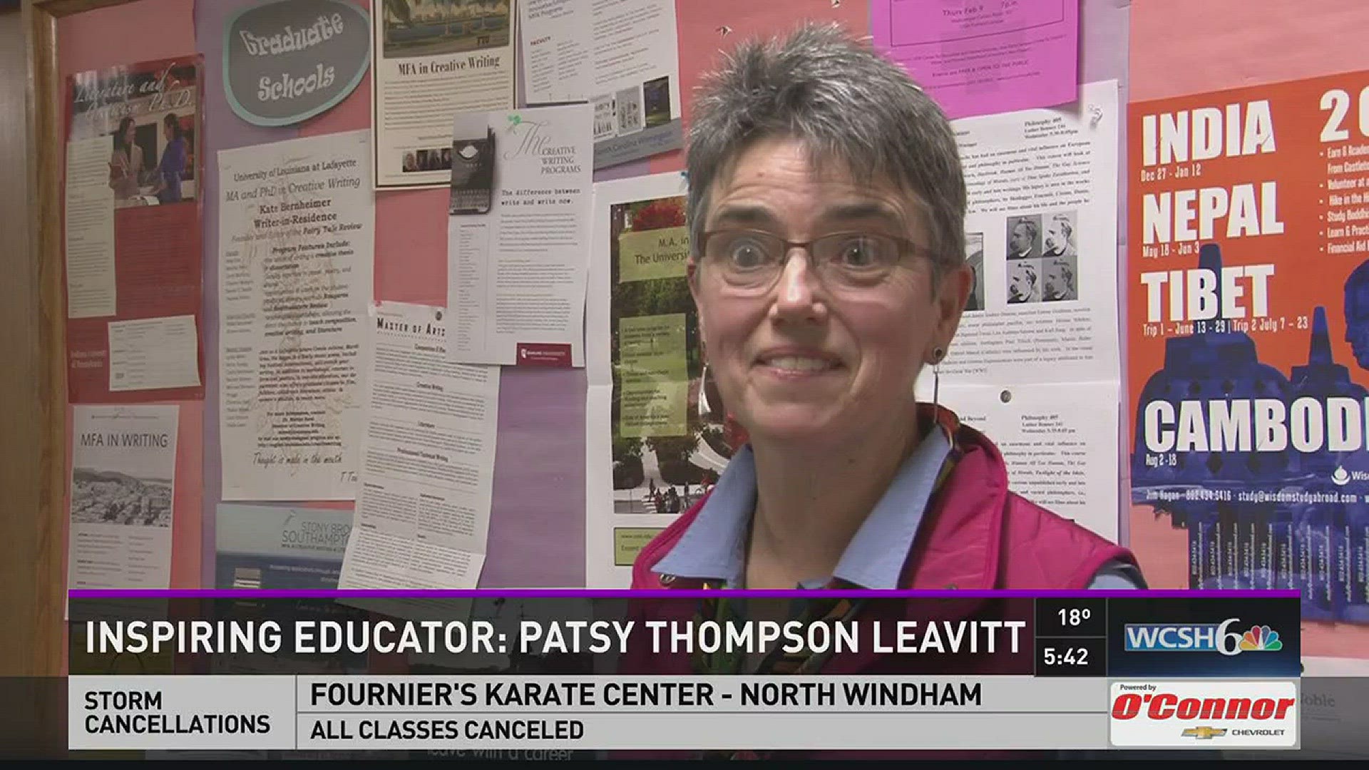 Inspiring Educator: Patsy Thompson Leavitt.