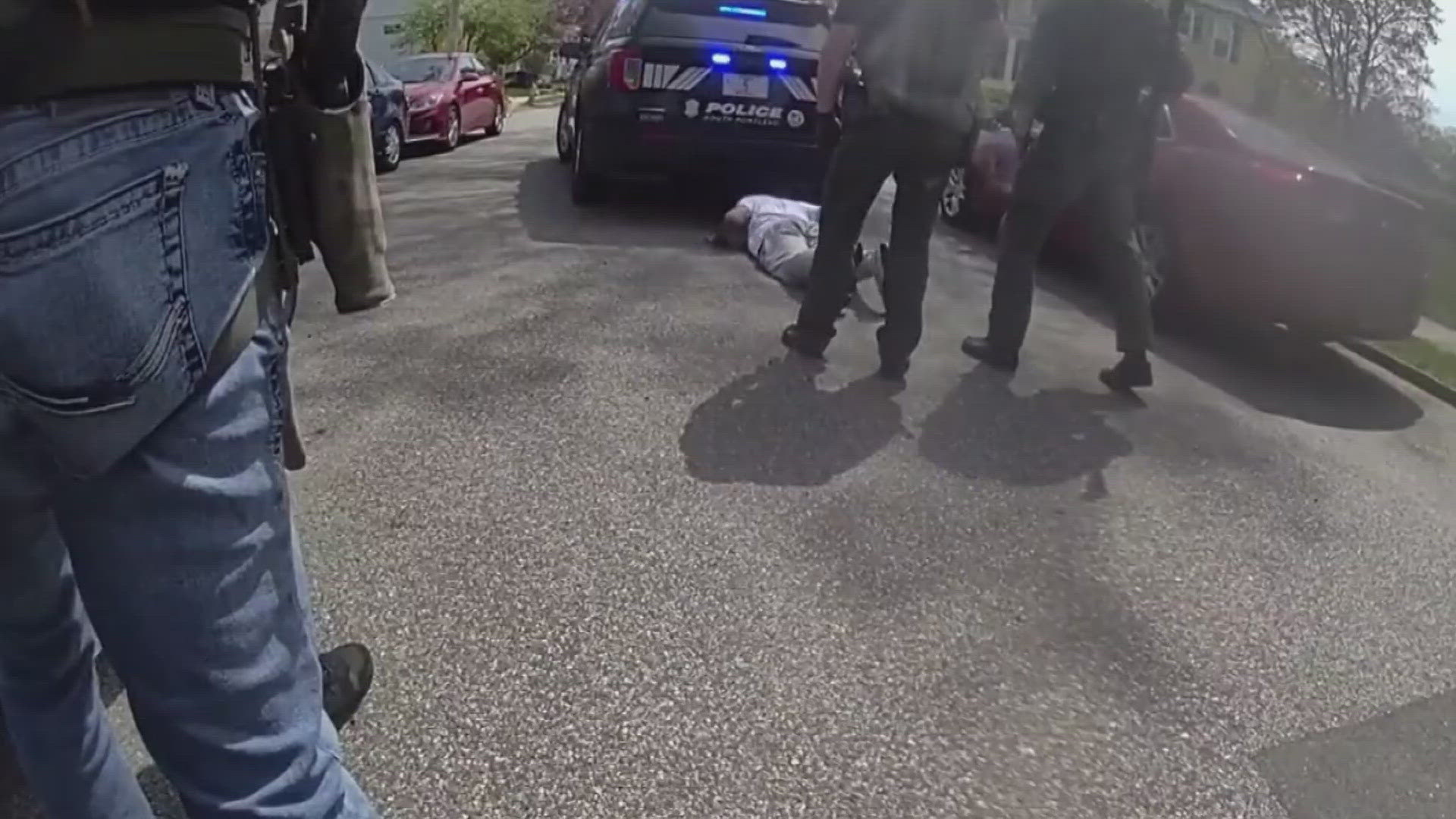 South Portland police release body cam footage of 'mistaken' teen ...