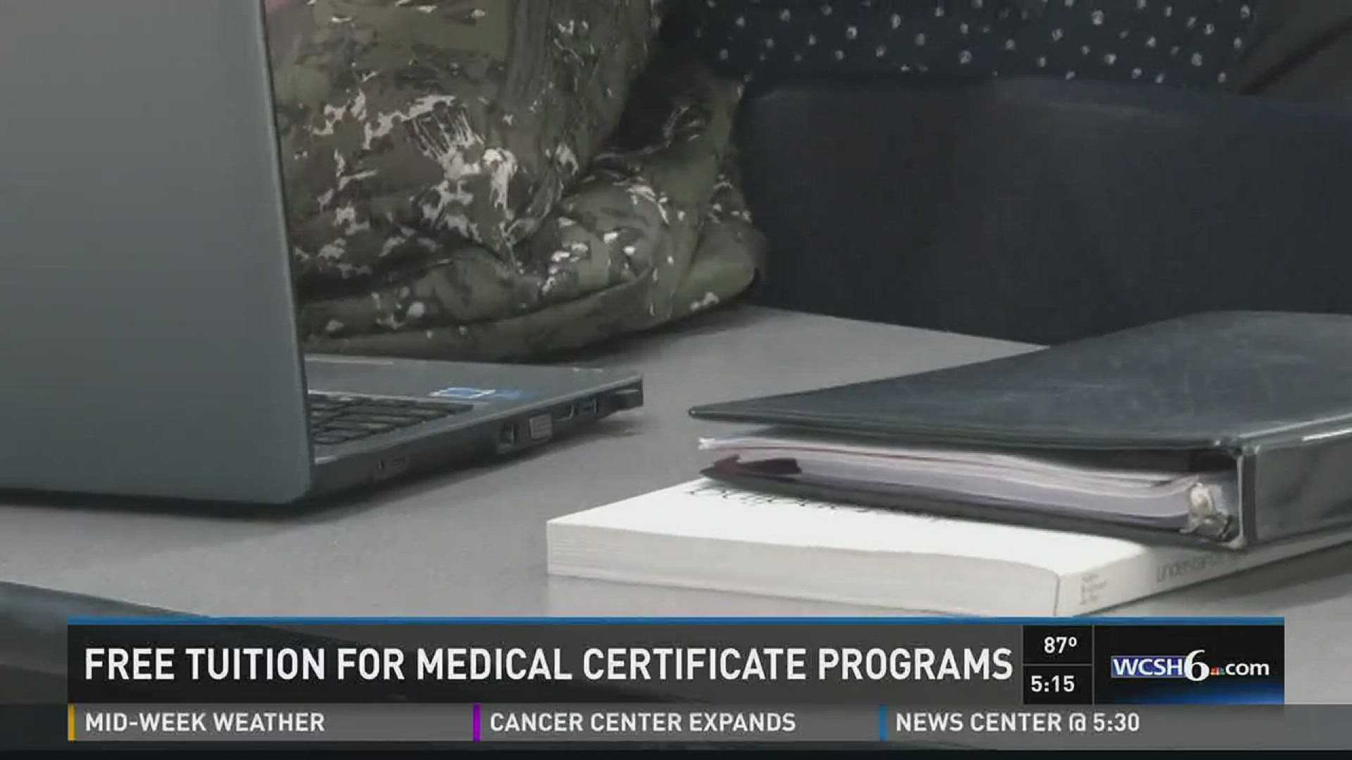 Free tuition for medical certificate programs
