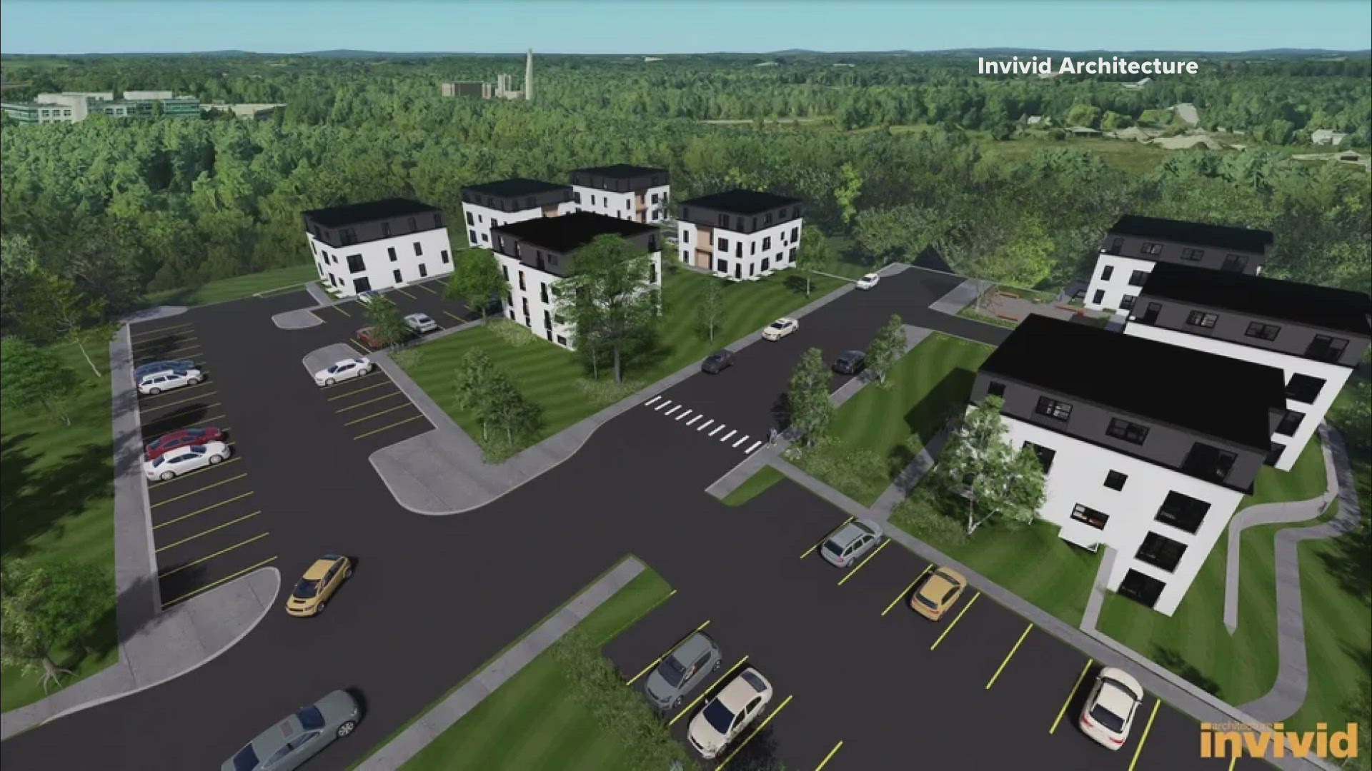 GreenMars is planning to build high-density housing near the Portland International Jetport and in the city's Deering neighborhood.