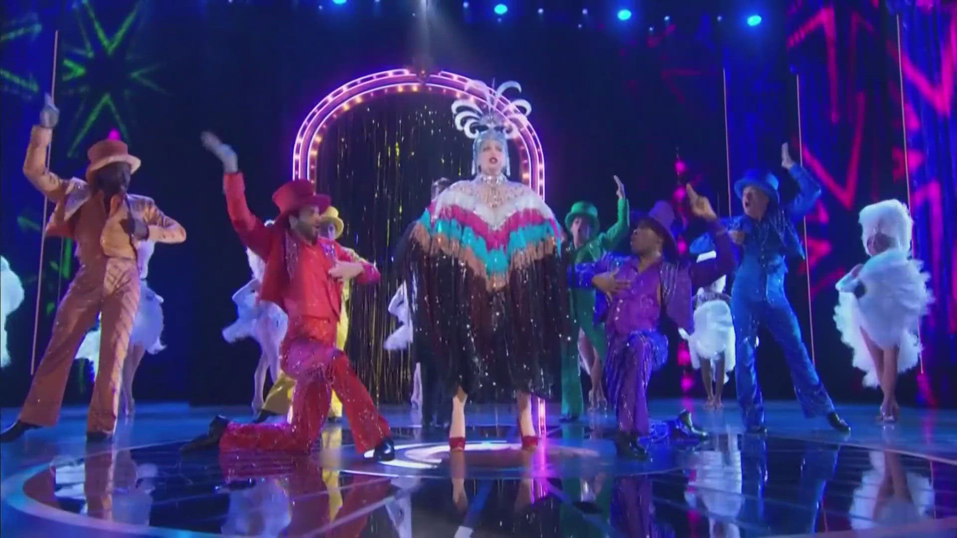Cynthia Erivo opened the awards show that was held at Radio City Music Hall in New York City. 