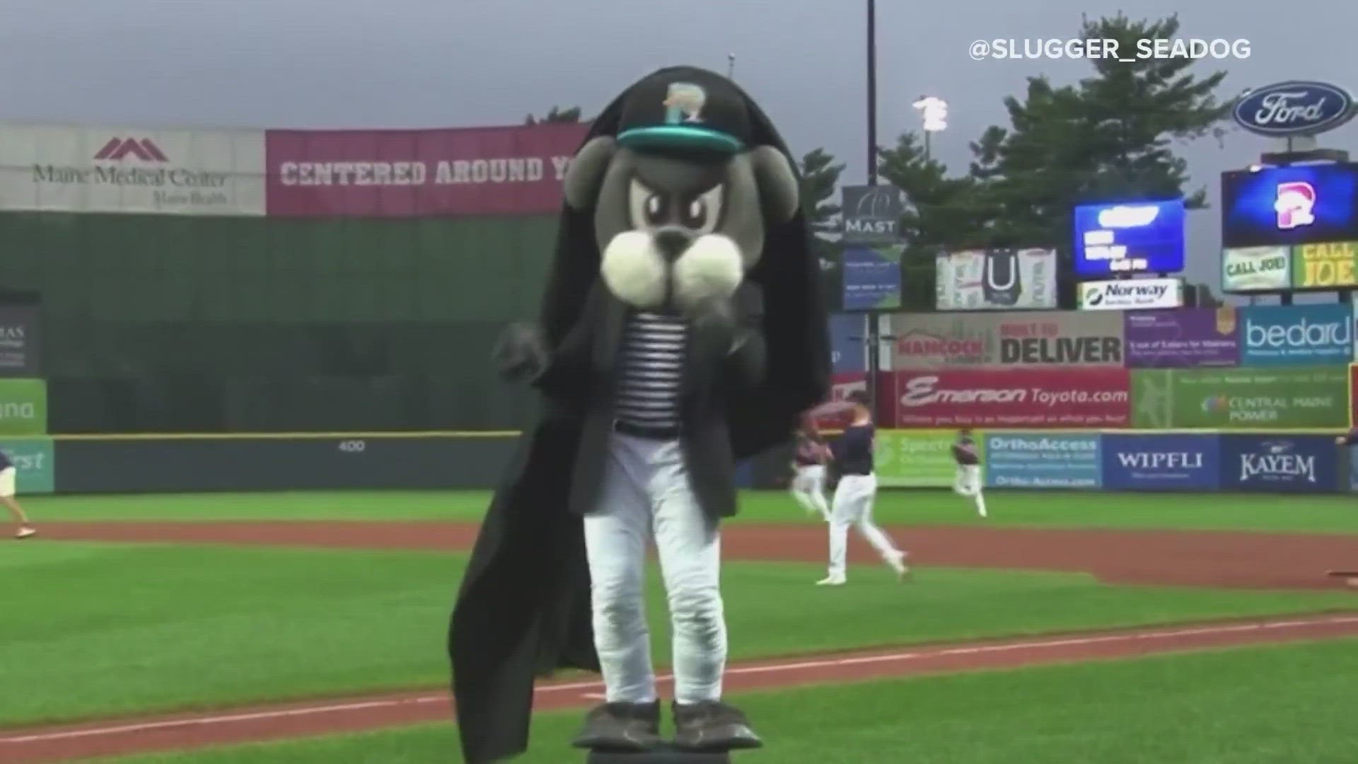 Slugger was among 18 other mascots nominated and was the only one from Minor League Baseball.