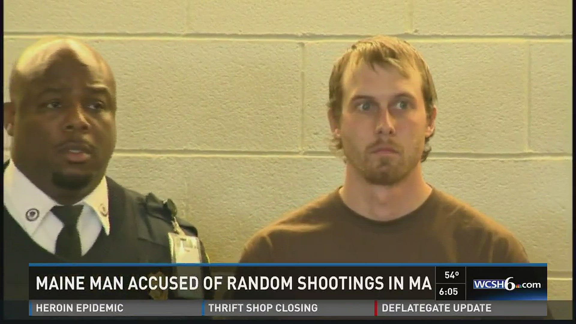 A man from Maine is accused of random shootings in Mass. over the weekend.