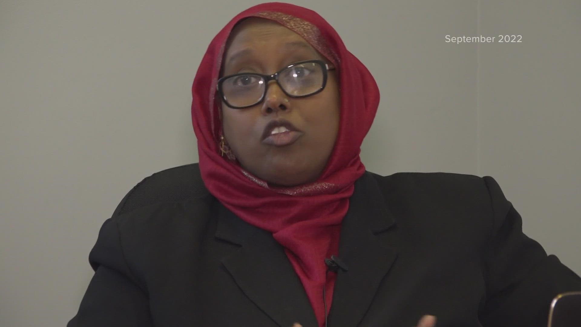 Deqa Dhalac first made history in 2021 when she was elected as the first Somali-American mayor in the United States in South Portland.
