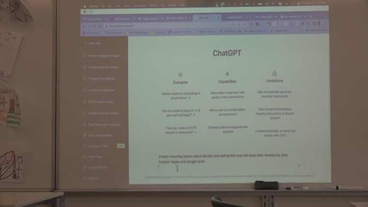 Maine teachers using ChatGPT to their advantage
