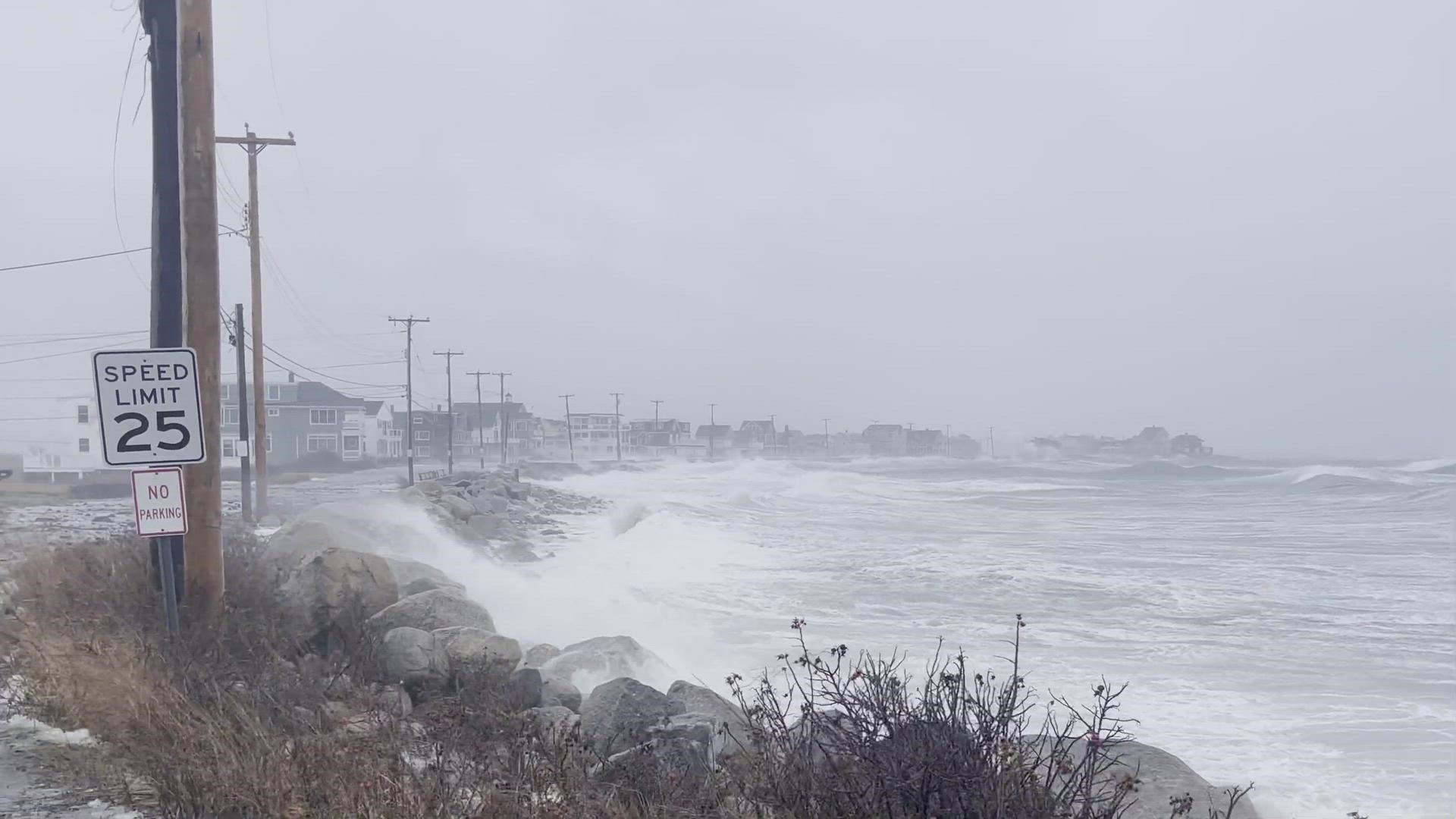 Webhannet Drive in Wells at high tide!
Credit: Dena Tufts