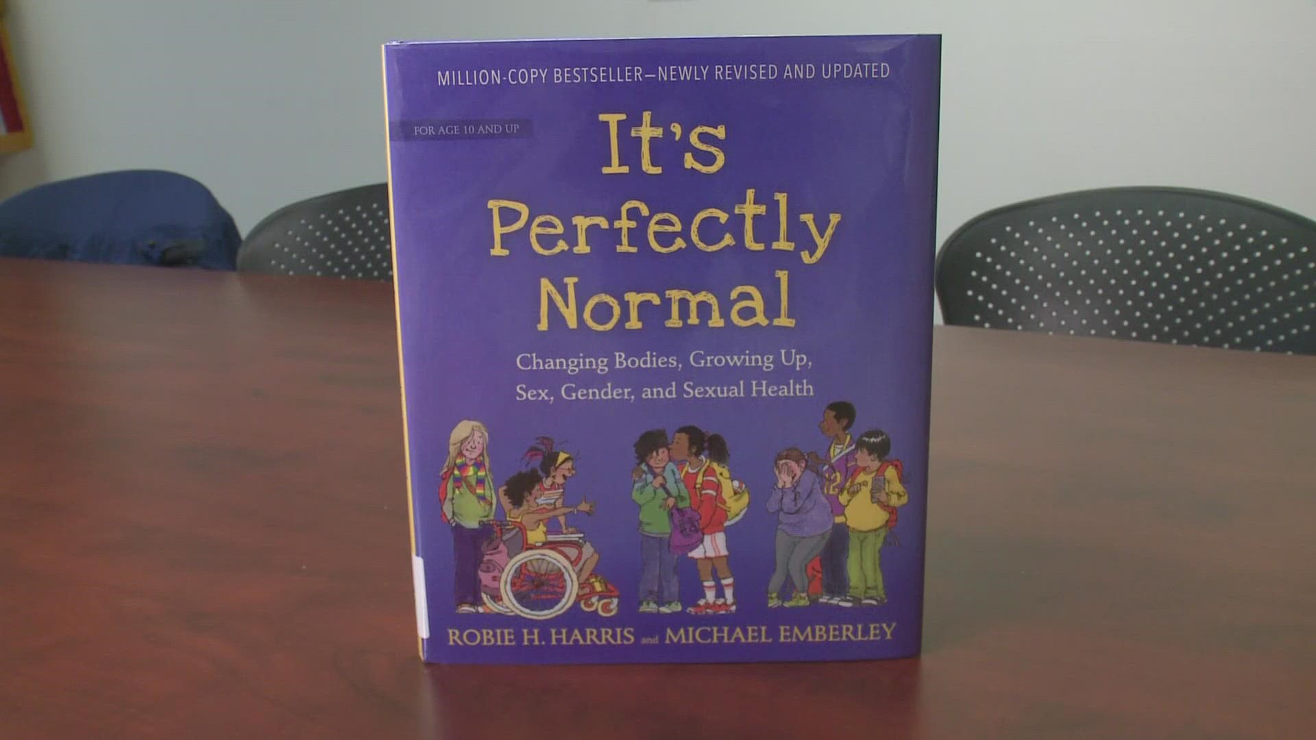 The school committee in York has voted unanimously to uphold the Superintendent's decision to keep the book "It's Perfectly Normal" in the middle school library.