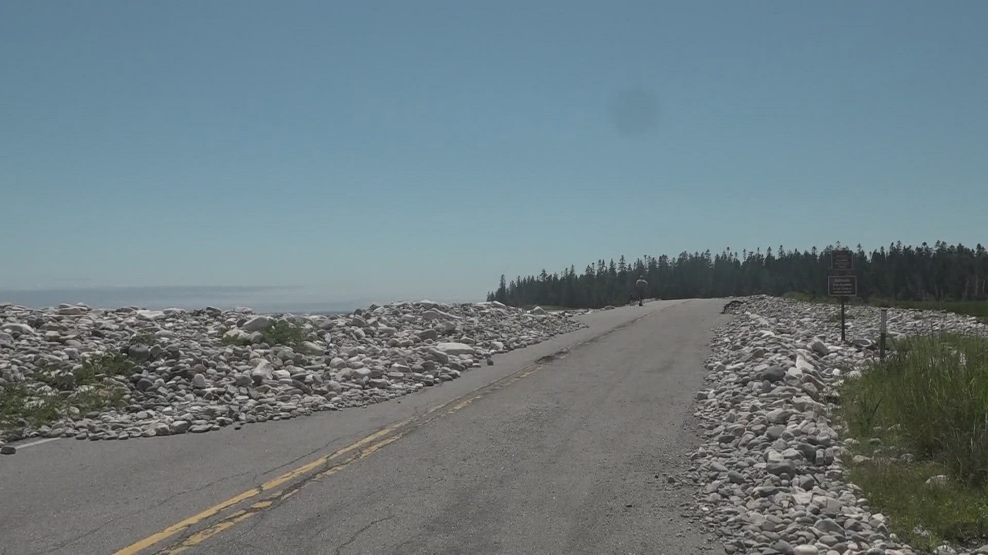 Businesses along the road say they're taking a hit, as they believe many drivers see “road closed” signs and turn the other way.