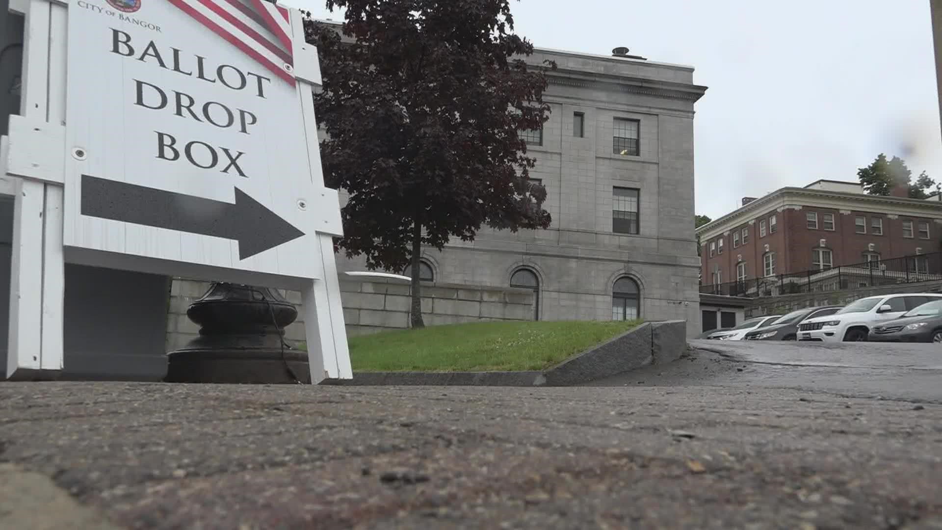 Voters in Bangor can cast their ballot at the Cross Insurance Center in Bangor from 7 a.m. to 8 p.m. on Tuesday.