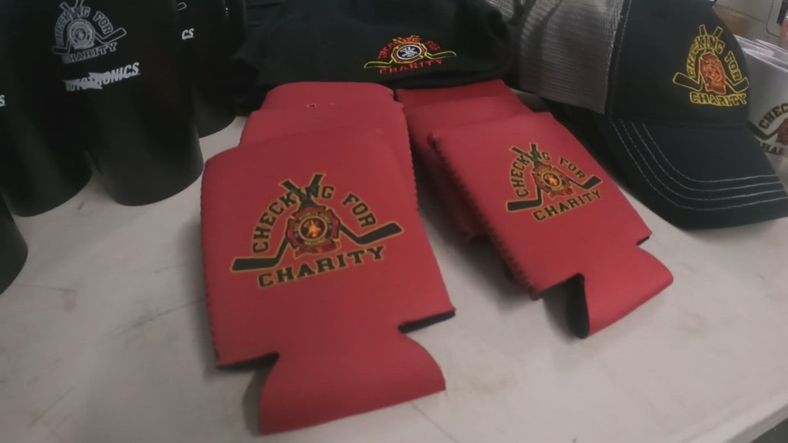 South Portland firefighters host charity hockey game