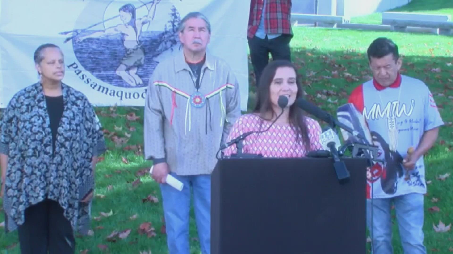 "The only true way to celebrate Indigenous Peoples Day in Maine is to change the system, that treats us differently than any other tribe in the country."
