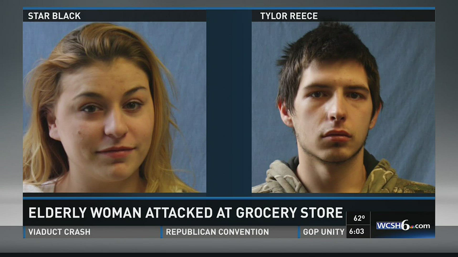 Elderly woman attacked at grocery store