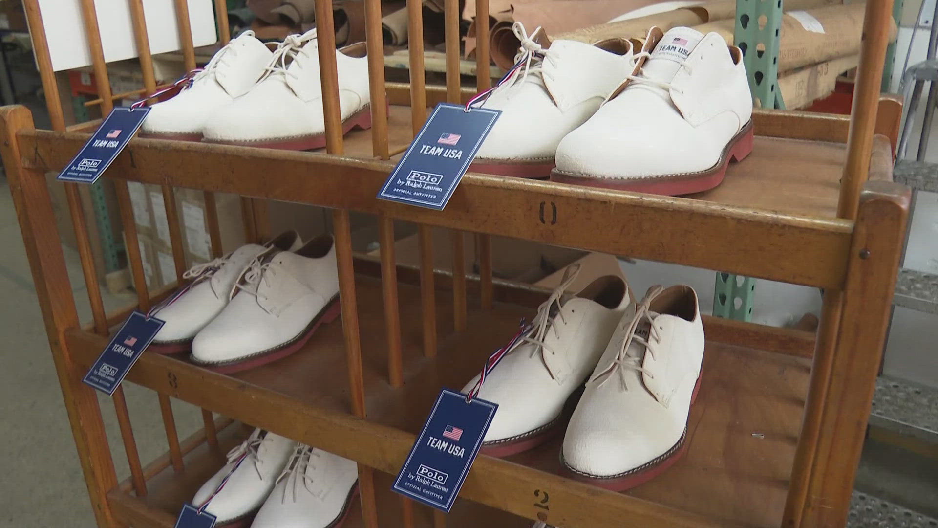 Rancourt and Co. handmade the shoes Team USA athletes will wear. It's the fourth Olympic cycle Polo Ralph Lauren has asked them to work on this project.