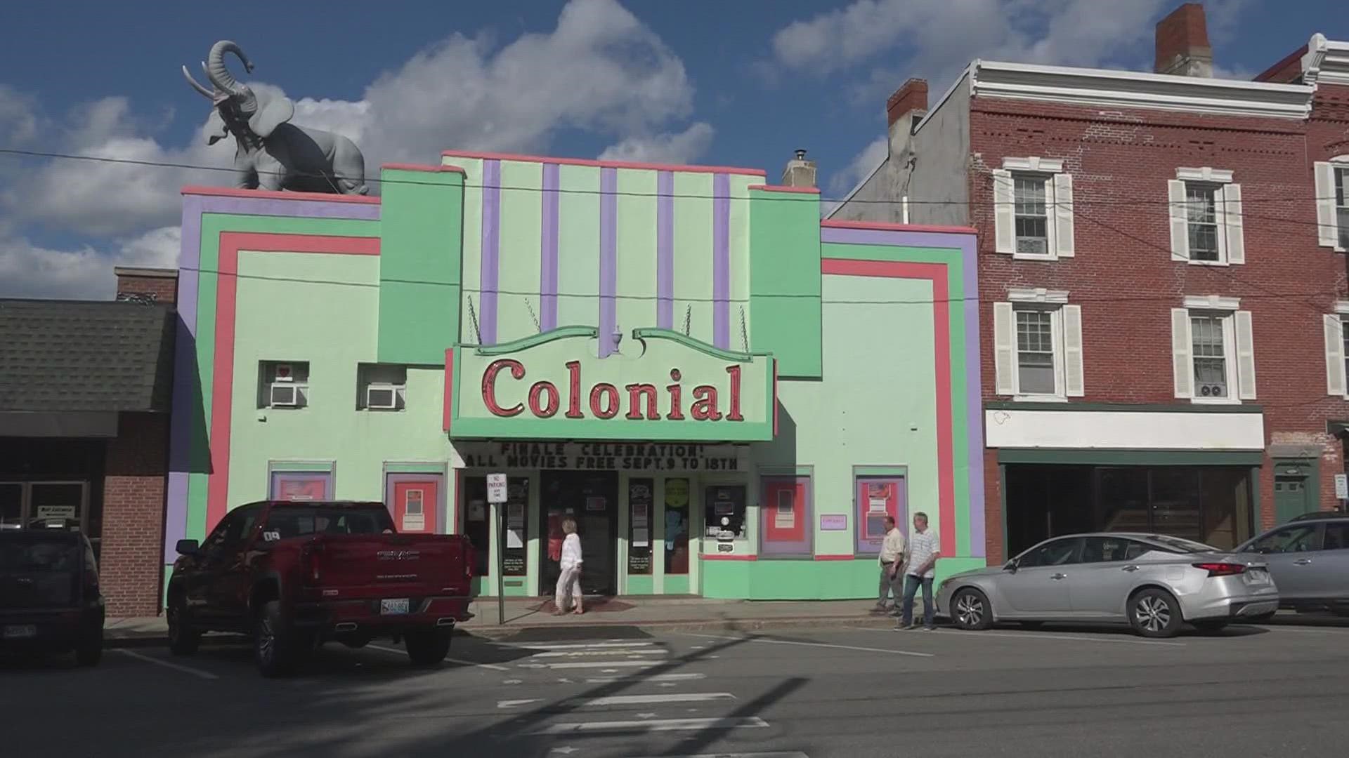 The Colonial Theatre opened in April 1912, the year the Titanic set sail.