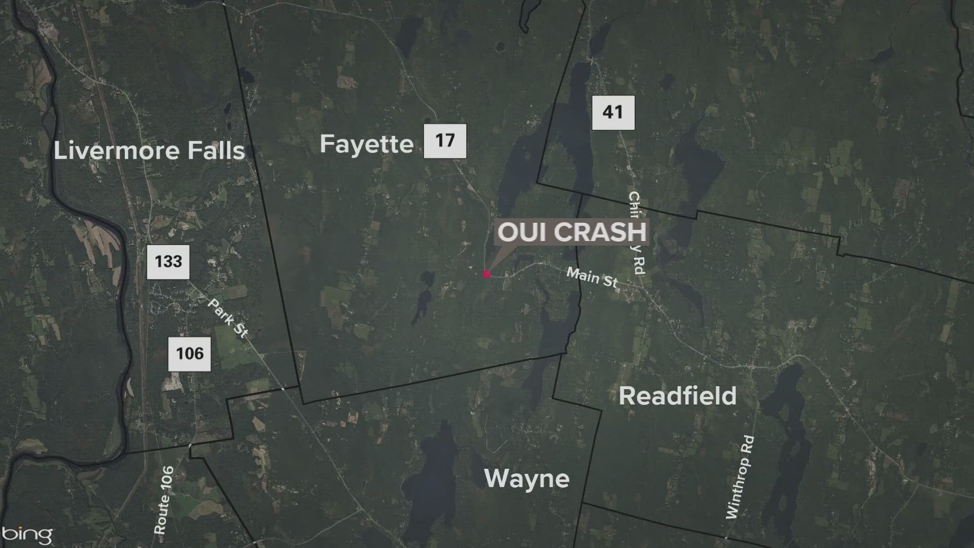 Woman charged with OUI in rollover crash in Fayette, Maine ...